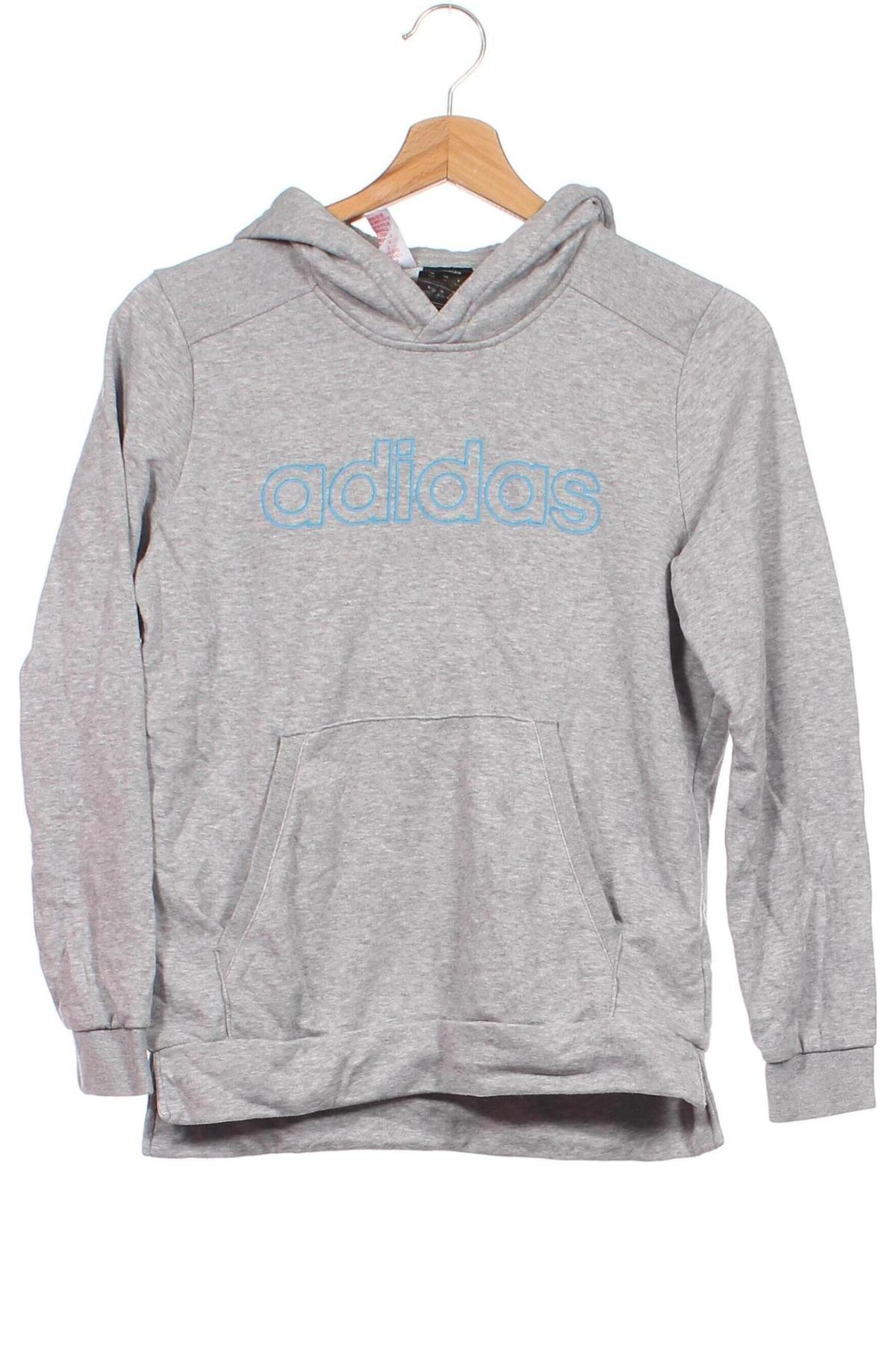 Kinder Sweatshirts Adidas, Größe 11-12y/ 152-158 cm, Farbe Grau, Preis 28,99 €