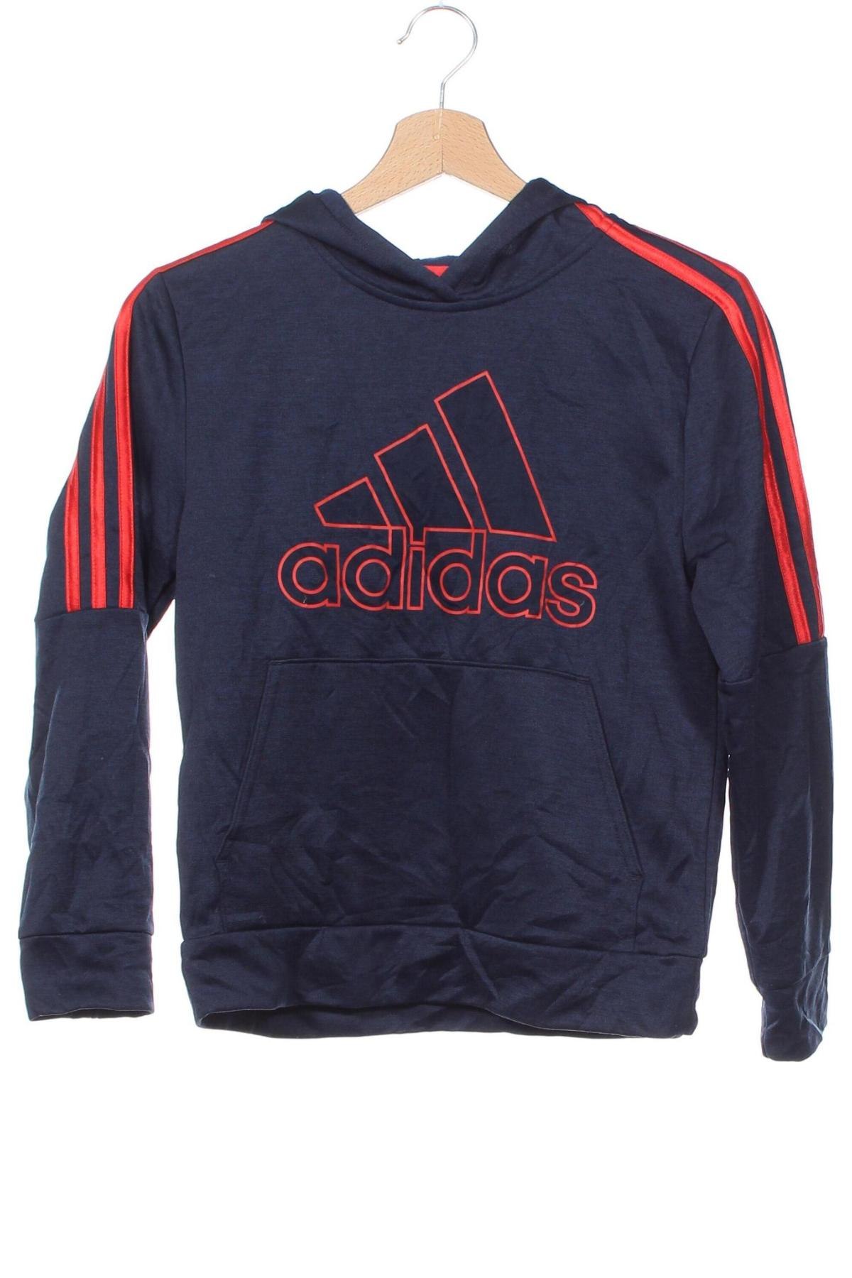 Kinder Sweatshirts Adidas, Größe 10-11y/ 146-152 cm, Farbe Blau, Preis 28,99 €