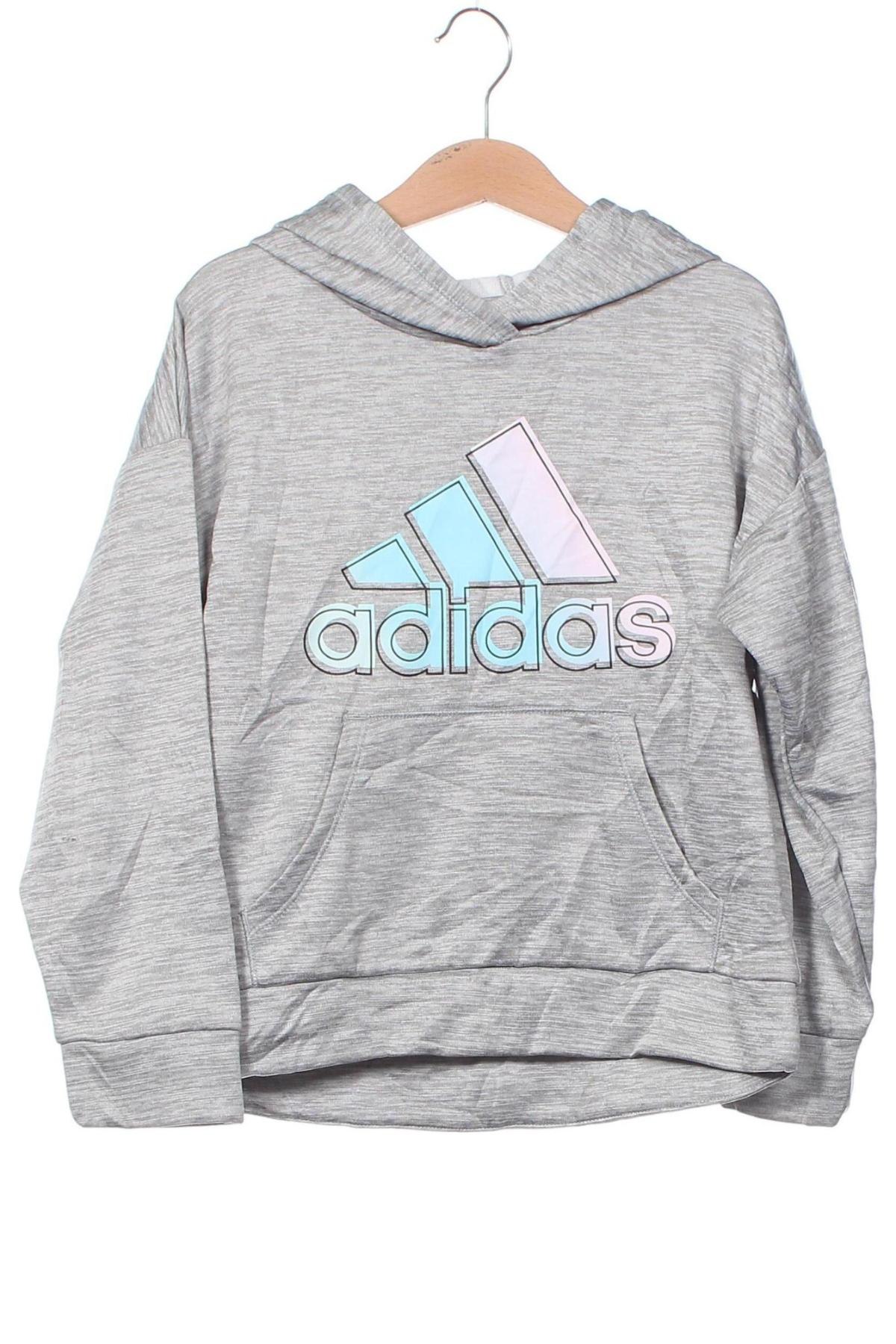 Παιδικό φούτερ Adidas, Μέγεθος 6-7y/ 122-128 εκ., Χρώμα Γκρί, Τιμή 24,99 €