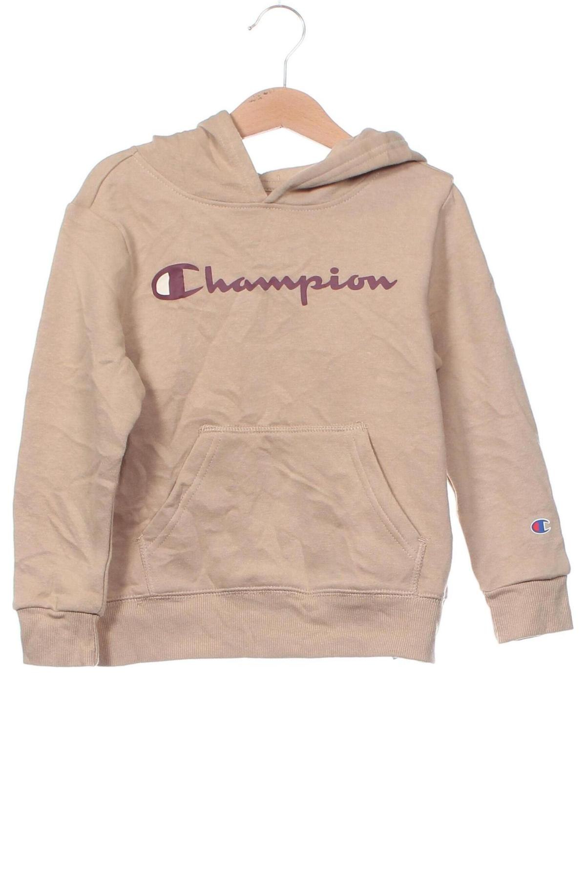 Kinder Sweatshirts Champion, Größe 4-5y/ 110-116 cm, Farbe Beige, Preis 12,99 €