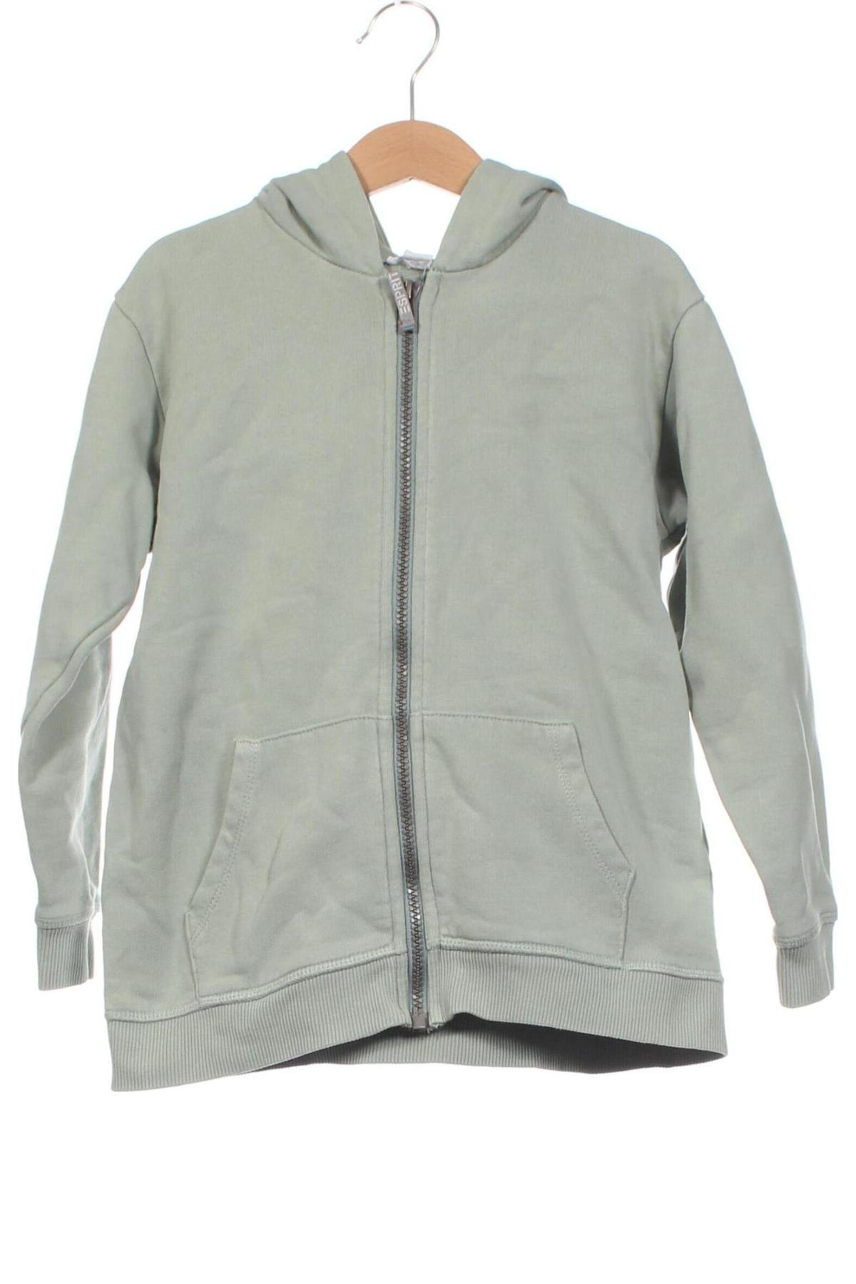 Gyerek sweatshirt Esprit, Méret 7-8y / 128-134 cm, Szín Zöld, Ár 4 600 Ft