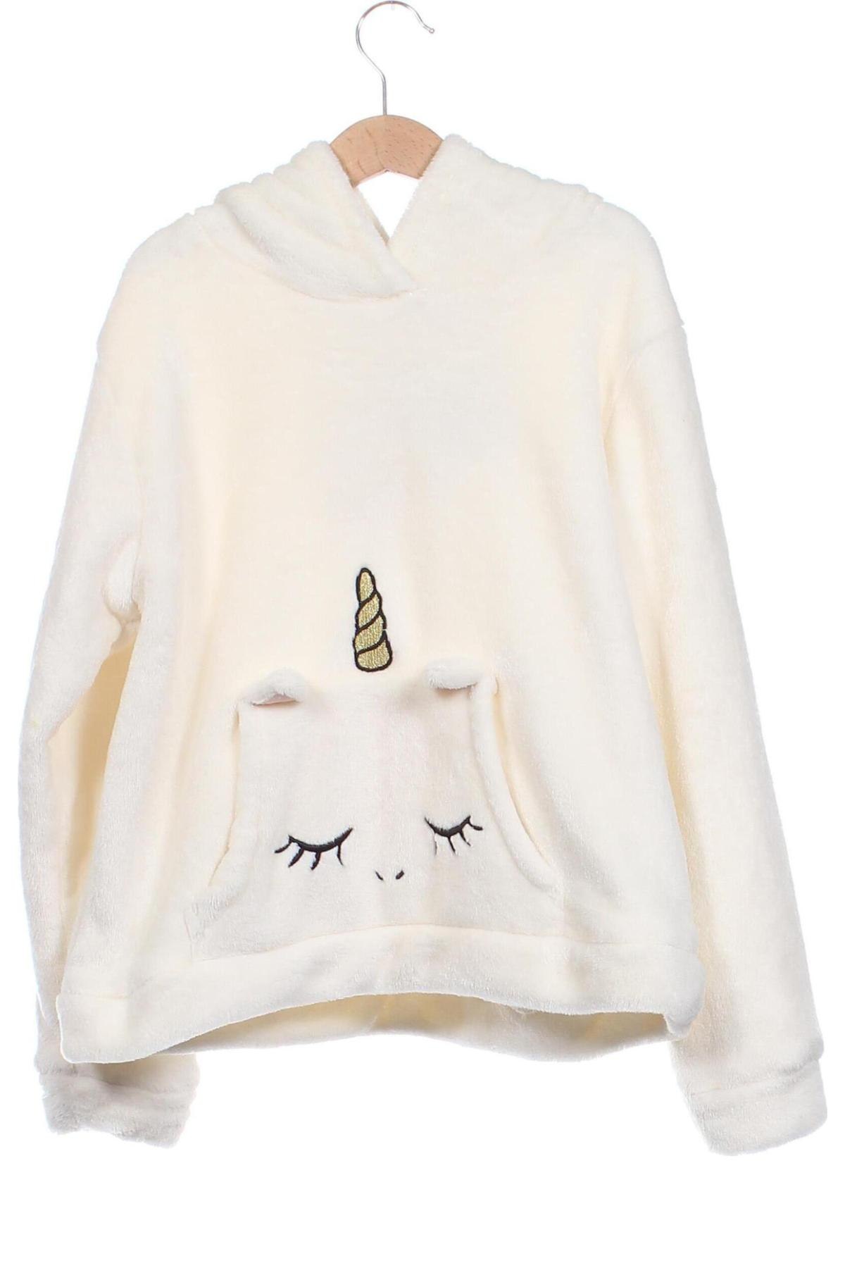 Kinder Sweatshirts H&M, Größe 8-9y/ 134-140 cm, Farbe Ecru, Preis 11,99 €