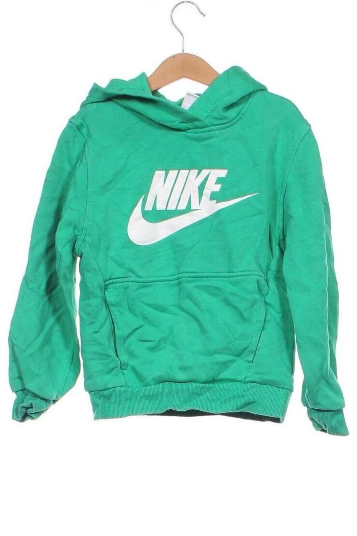 Dziecięca bluza Nike, Rozmiar 5-6y/ 116-122 cm, Kolor Zielony, Cena 125,99 zł