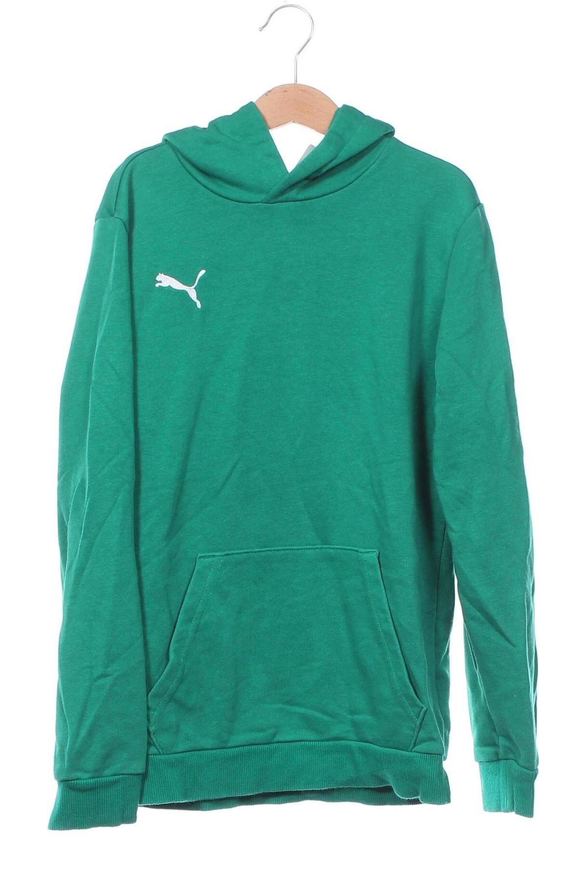 Hanorac pentru copii PUMA, Mărime 10-11y/ 146-152 cm, Culoare Verde, Preț 134,99 Lei