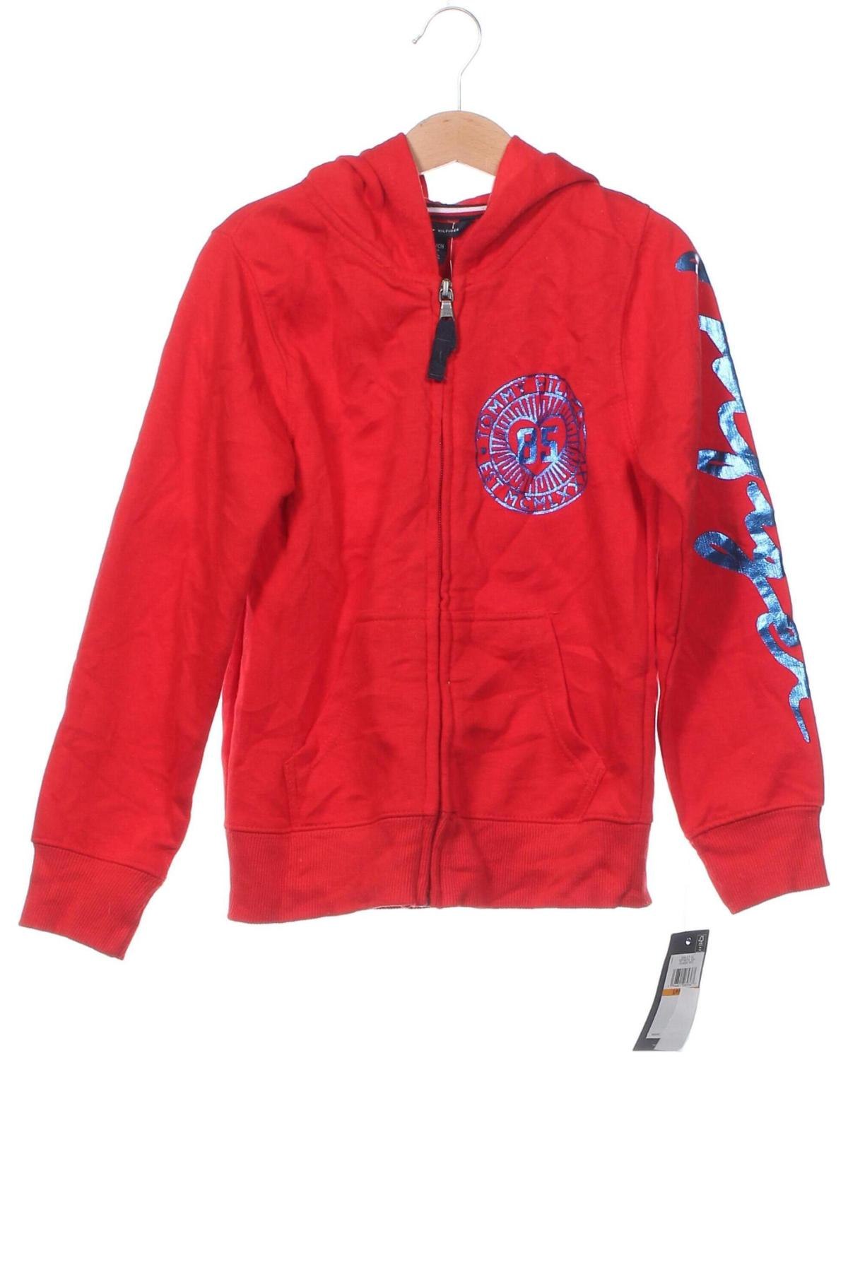 Kinder Sweatshirts Tommy Hilfiger, Größe 6-7y/ 122-128 cm, Farbe Rot, Preis € 75,49