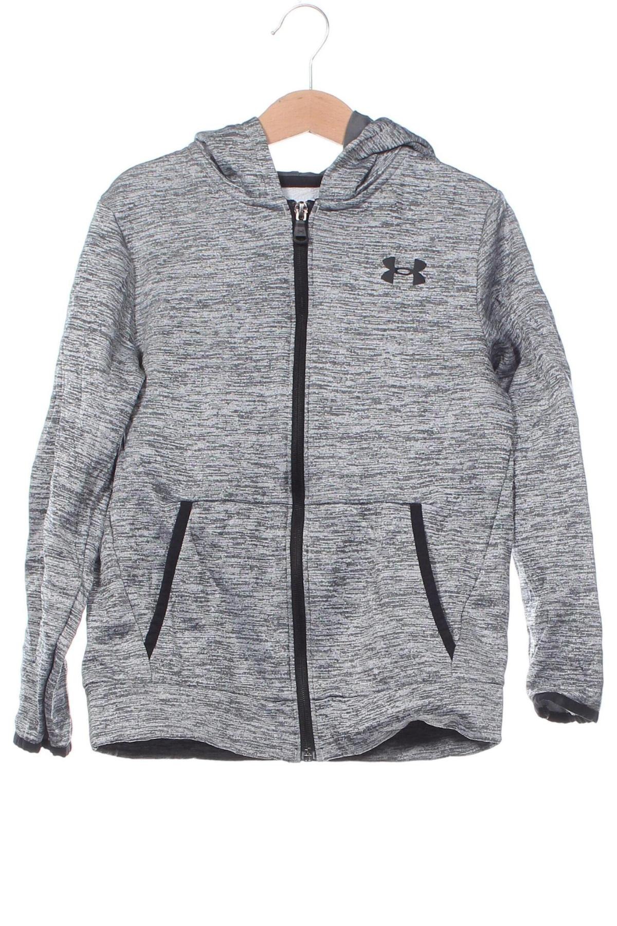 Детски суичър Under Armour, Размер 4-5y/ 110-116 см, Цвят Сив, Цена 39,99 лв.