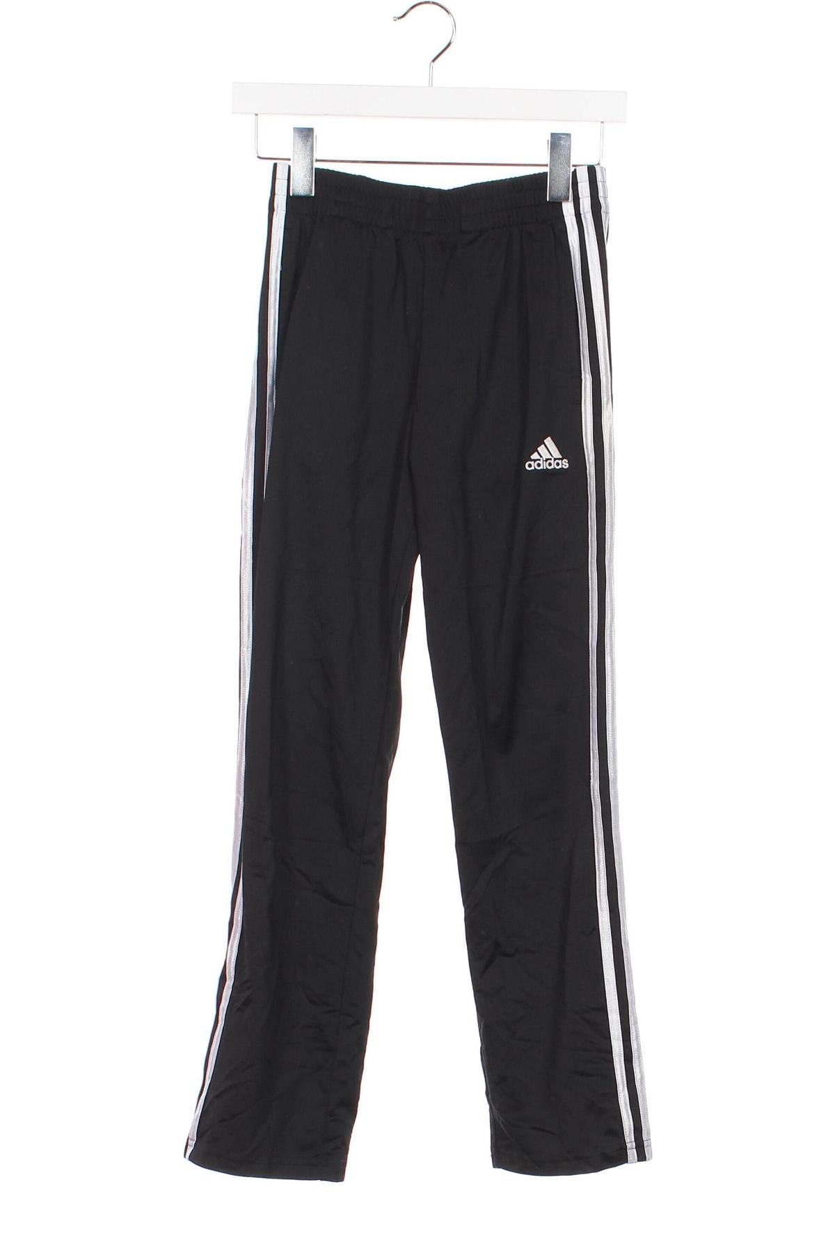 Kinder Sporthose Adidas, Größe 10-11y/ 146-152 cm, Farbe Schwarz, Preis 16,99 €