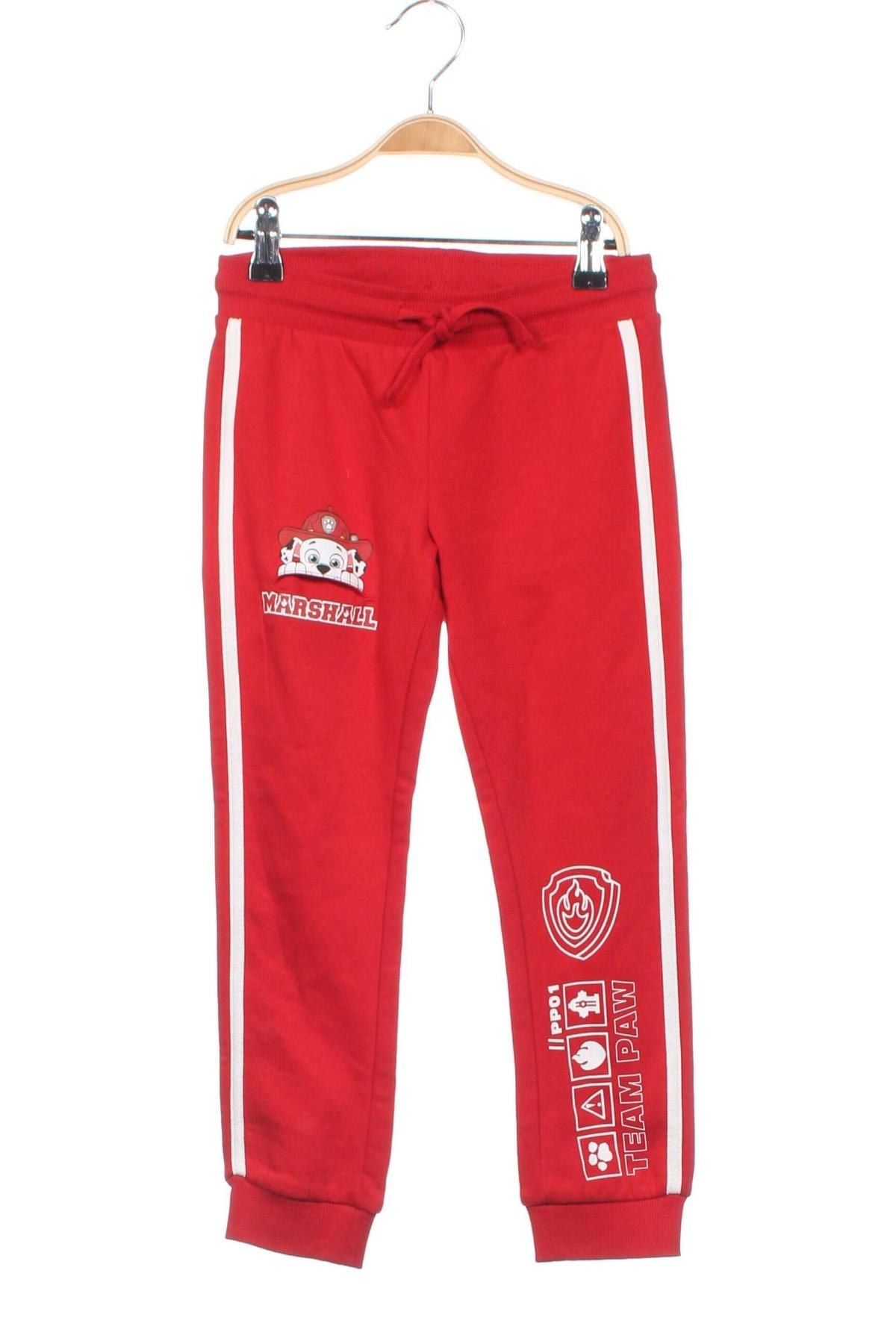 Kinder Sporthose C&A, Größe 4-5y/ 110-116 cm, Farbe Rot, Preis 17,30 €