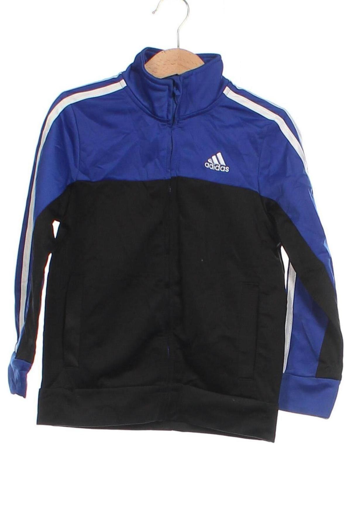 Παιδικό αθλητικό πάνω φόρμα Adidas, Μέγεθος 5-6y/ 116-122 εκ., Χρώμα Μπλέ, Τιμή 12,99 €