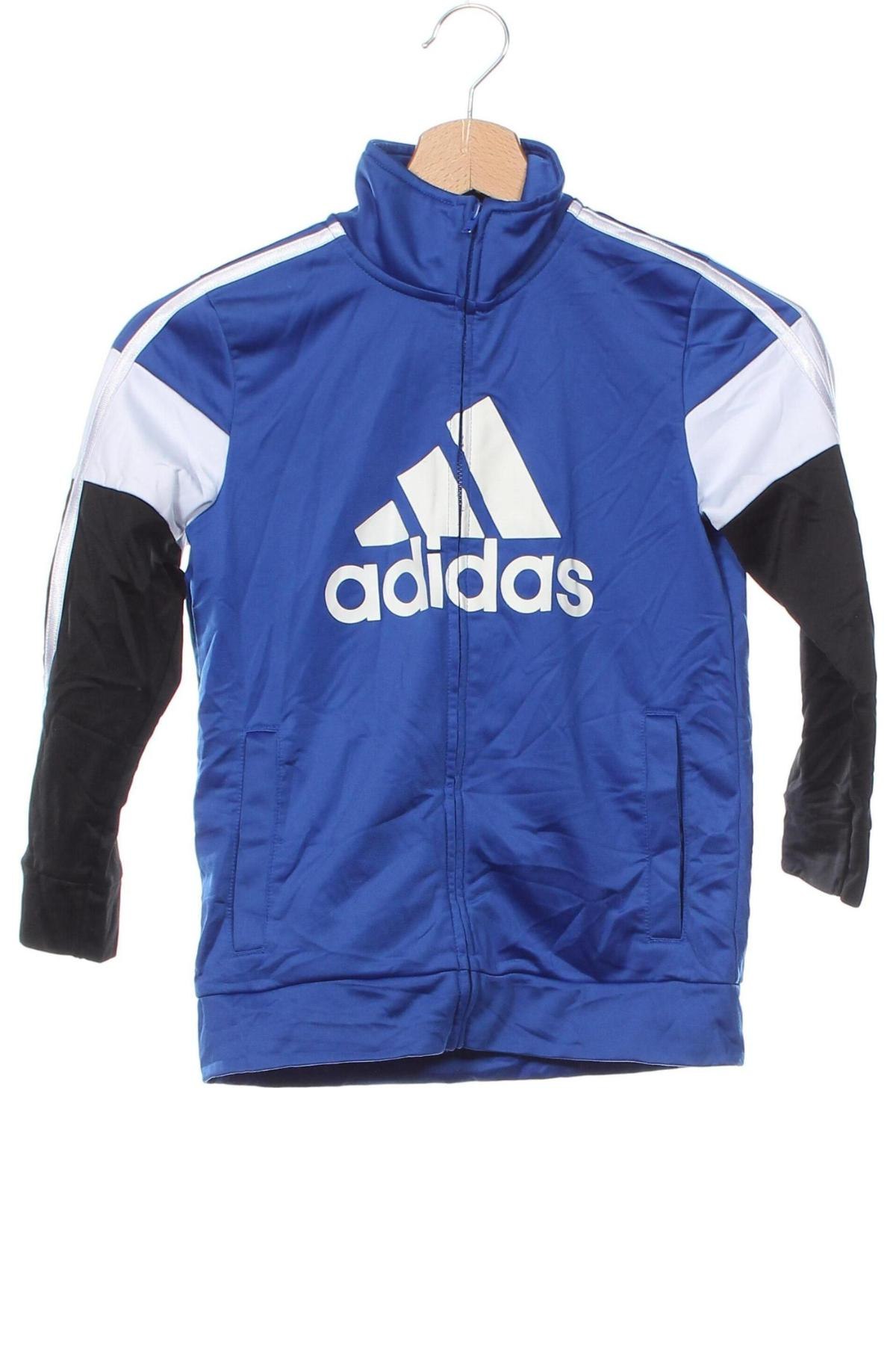 Detská športová horná časť  Adidas, Veľkosť 6-7y/ 122-128 cm, Farba Modrá, Cena  12,95 €