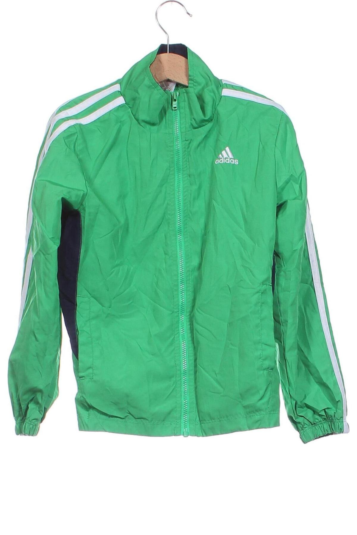 Παιδικό μπουφάν Adidas, Μέγεθος 5-6y/ 116-122 εκ., Χρώμα Πράσινο, Τιμή 23,49 €