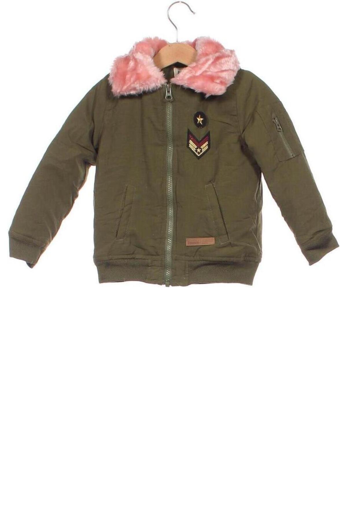 Kinderjacke Buffalo, Größe 2-3m/ 56-62 cm, Farbe Grün, Preis 29,49 €