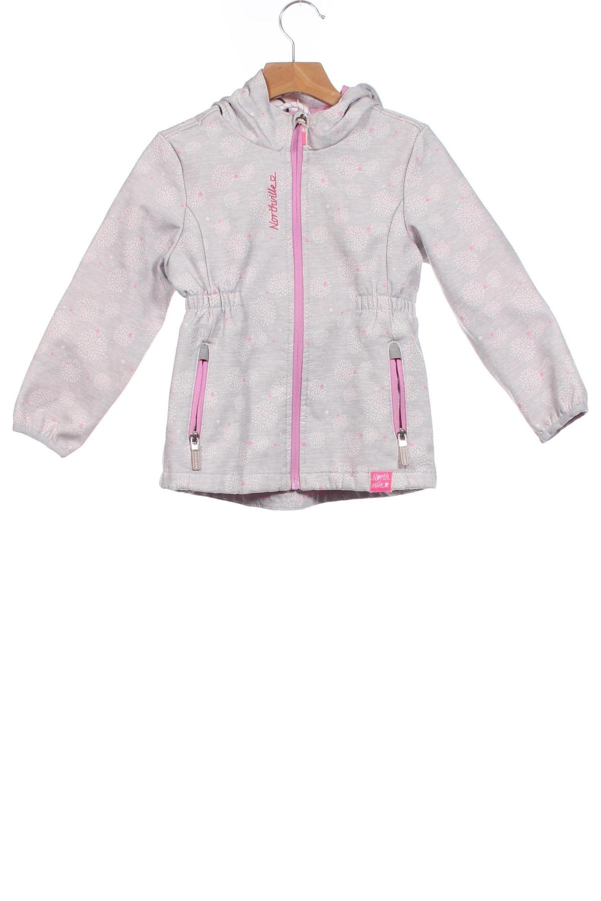 Kinderjacke C&A, Größe 3-4y/ 104-110 cm, Farbe Grau, Preis 25,49 €