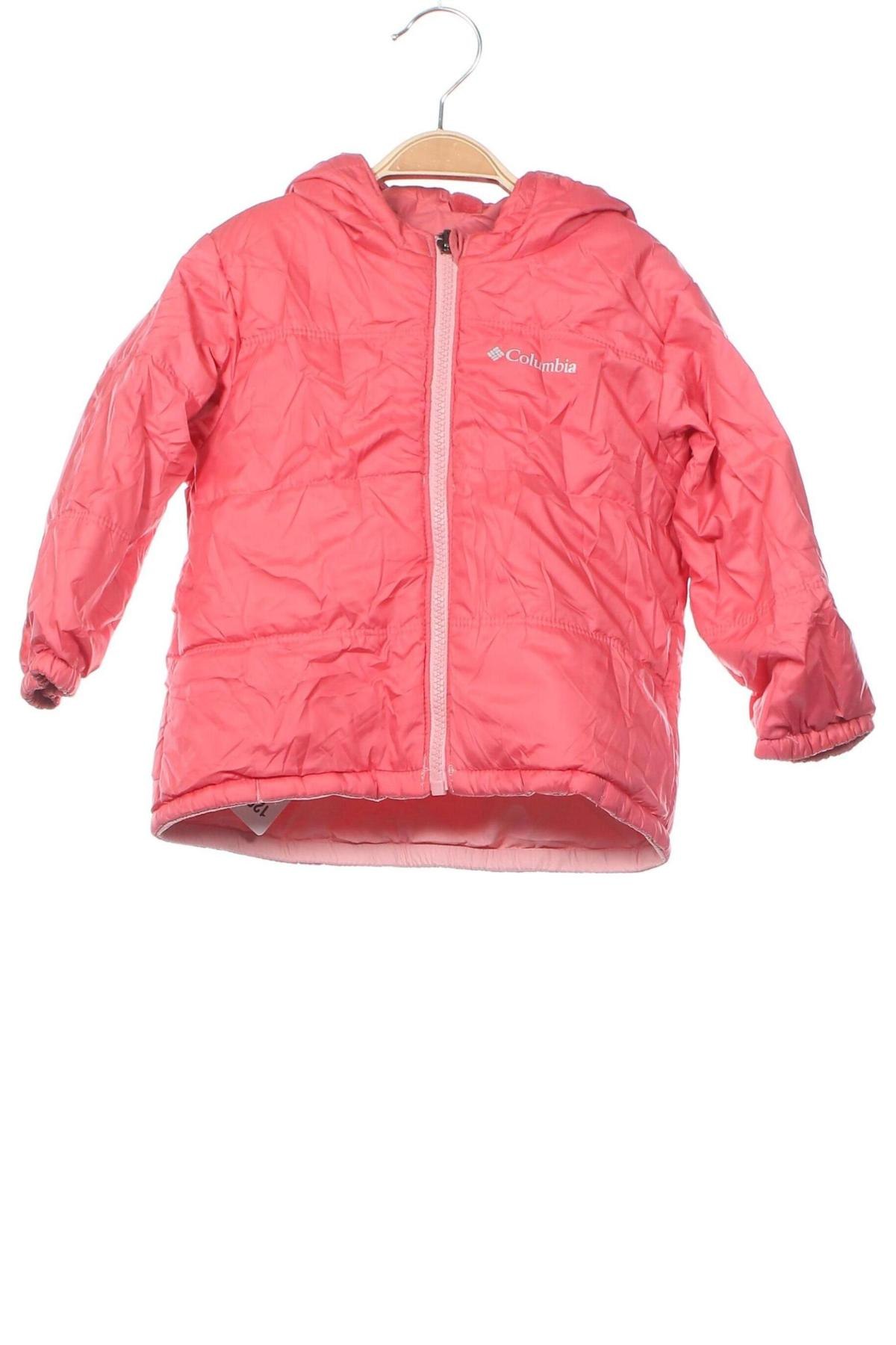 Kinderjacke Columbia, Größe 18-24m/ 86-98 cm, Farbe Rosa, Preis € 23,99