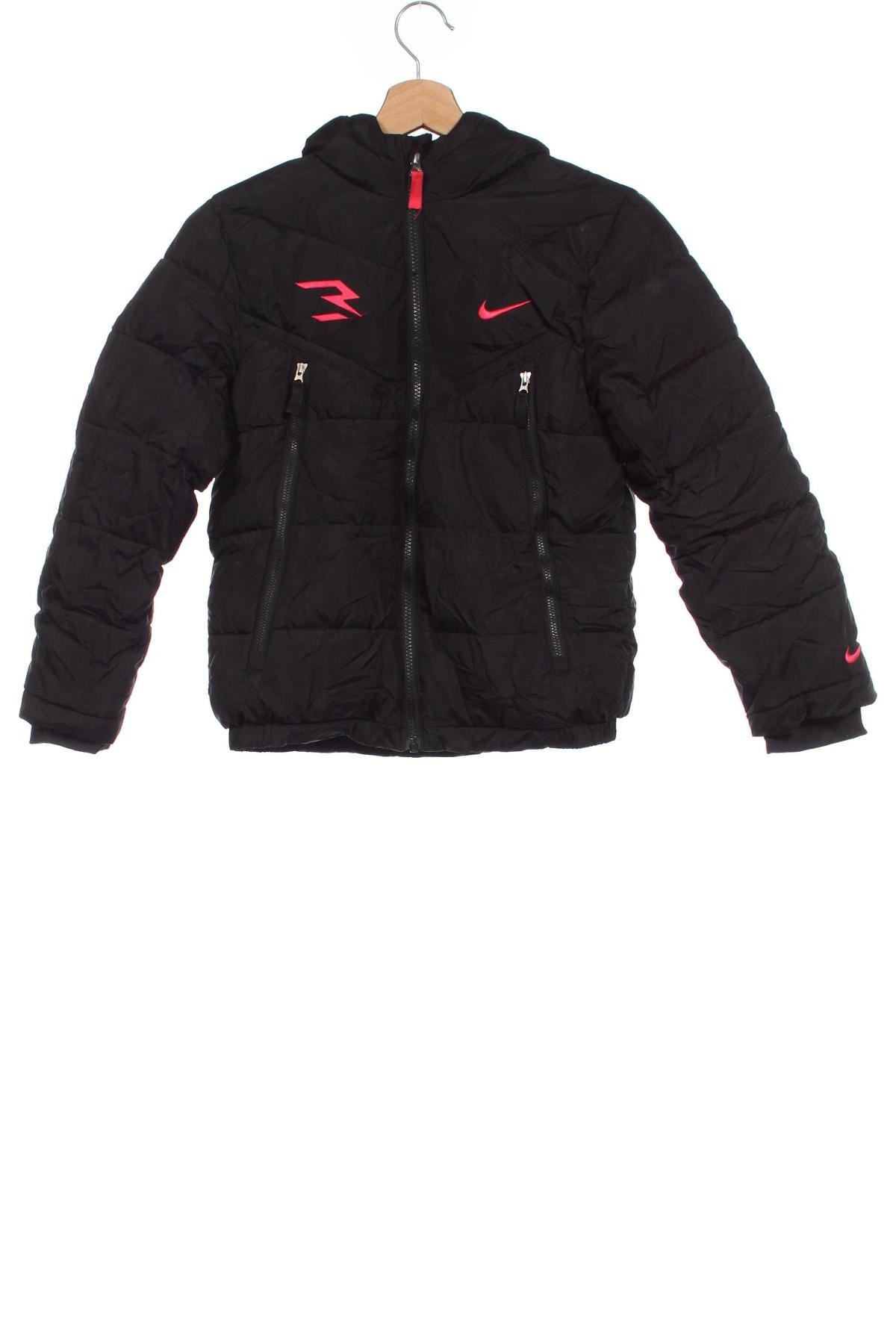 Kinderjacke Nike, Größe 9-10y/ 140-146 cm, Farbe Schwarz, Preis 41,49 €