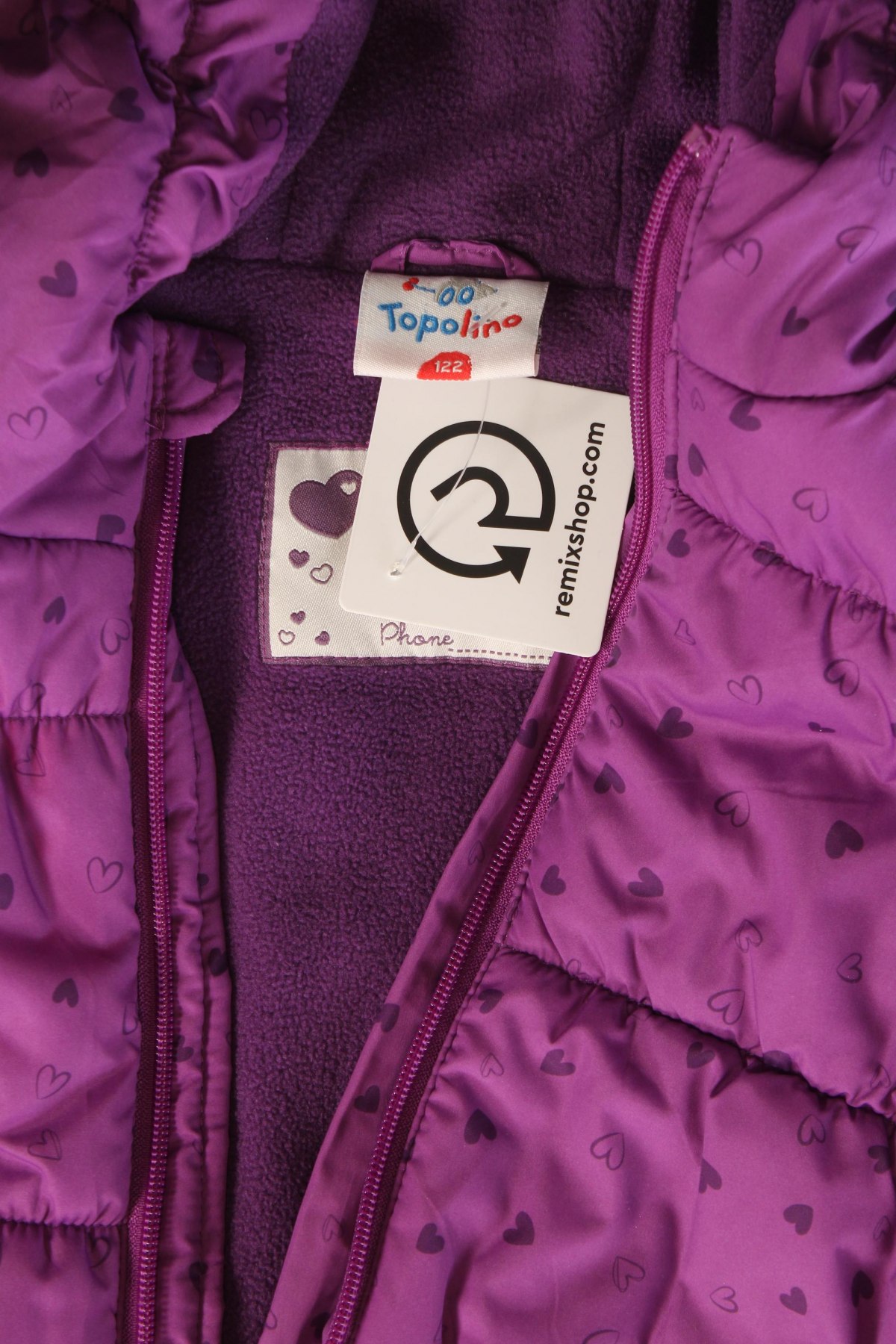 Kinderjacke Topolino, Größe 5-6y/ 116-122 cm, Farbe Lila, Preis € 29,49