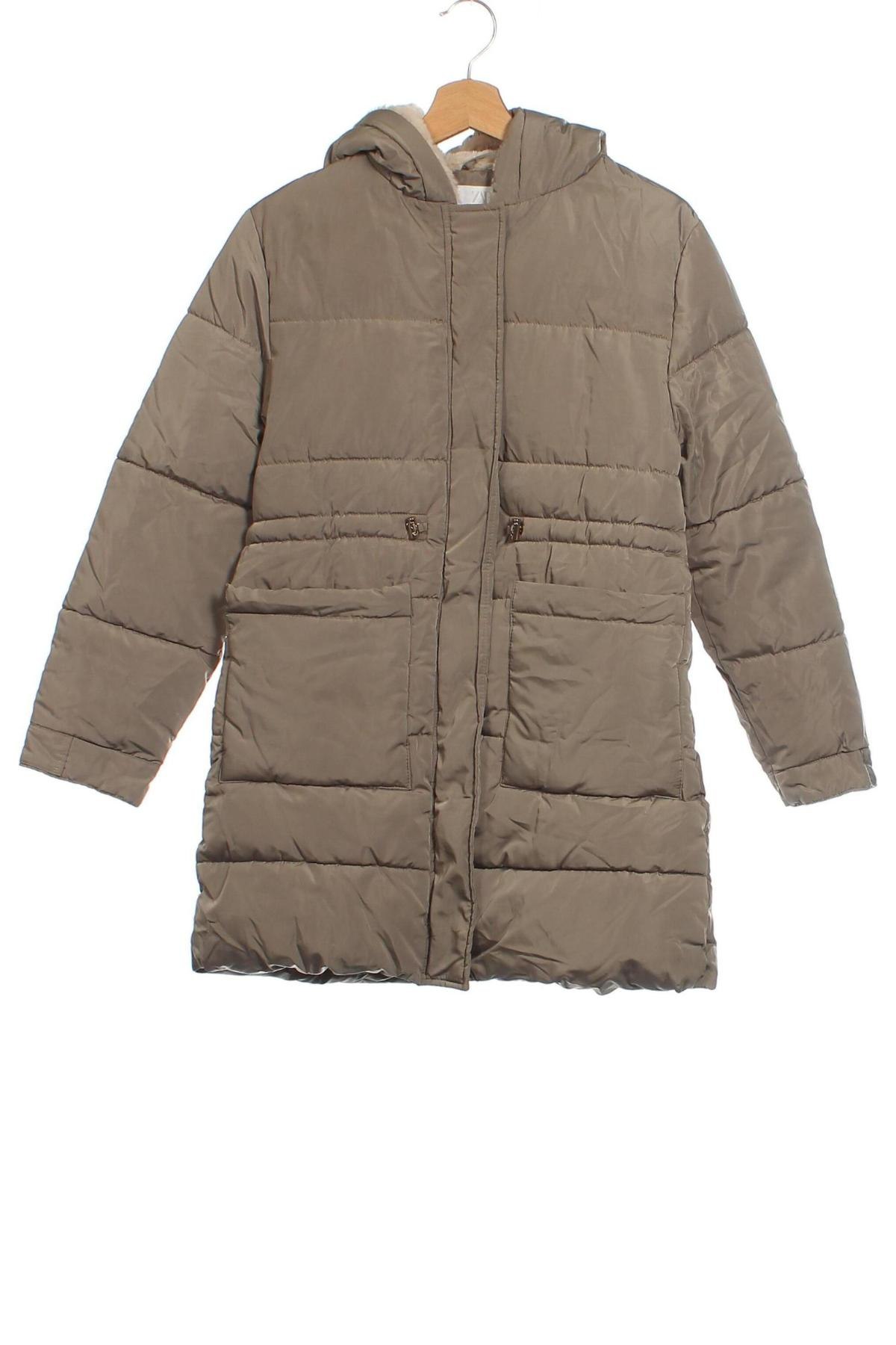 Kinderjacke Zara, Größe 12-13y/ 158-164 cm, Farbe Grün, Preis € 29,49