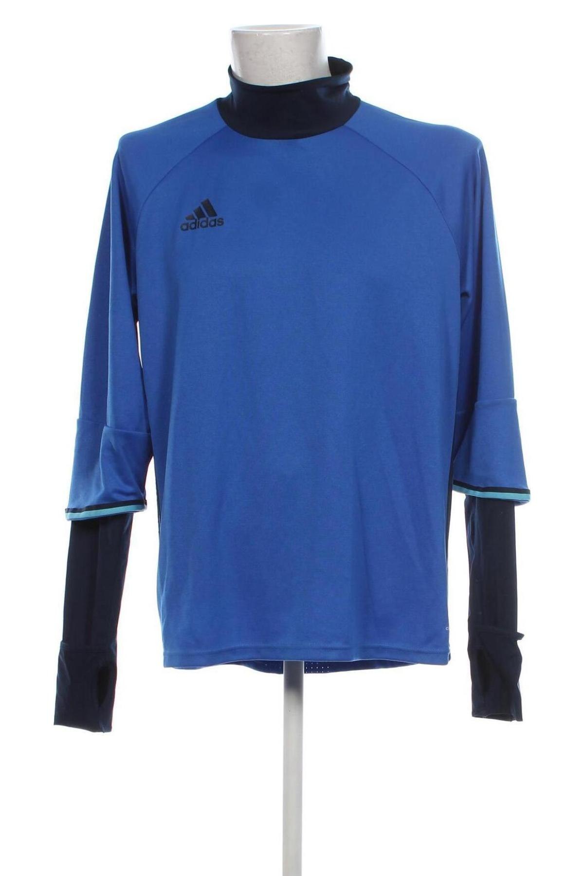 Herren Shirt Adidas, Größe XL, Farbe Blau, Preis 20,97 €