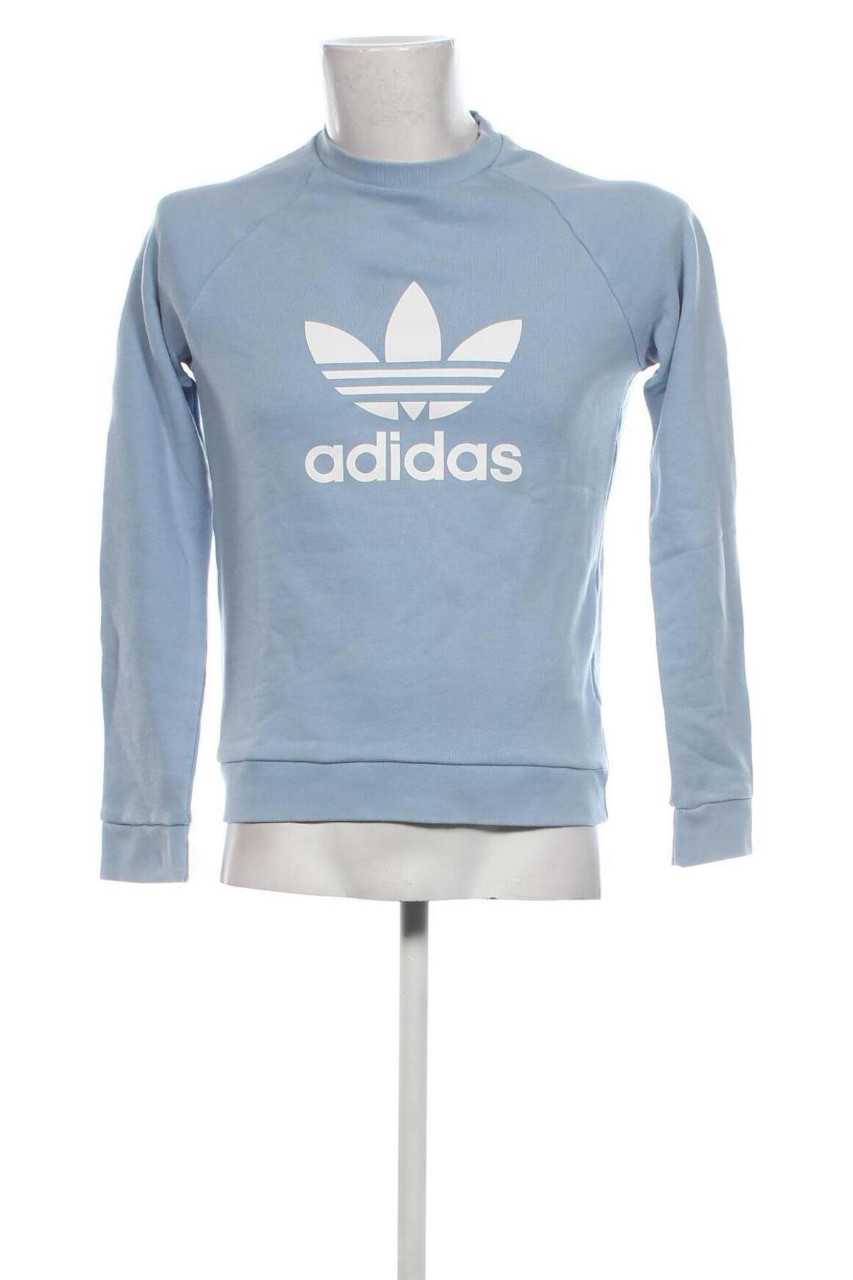 Bluză de bărbați Adidas, Mărime S, Culoare Albastru, Preț 158,55 Lei