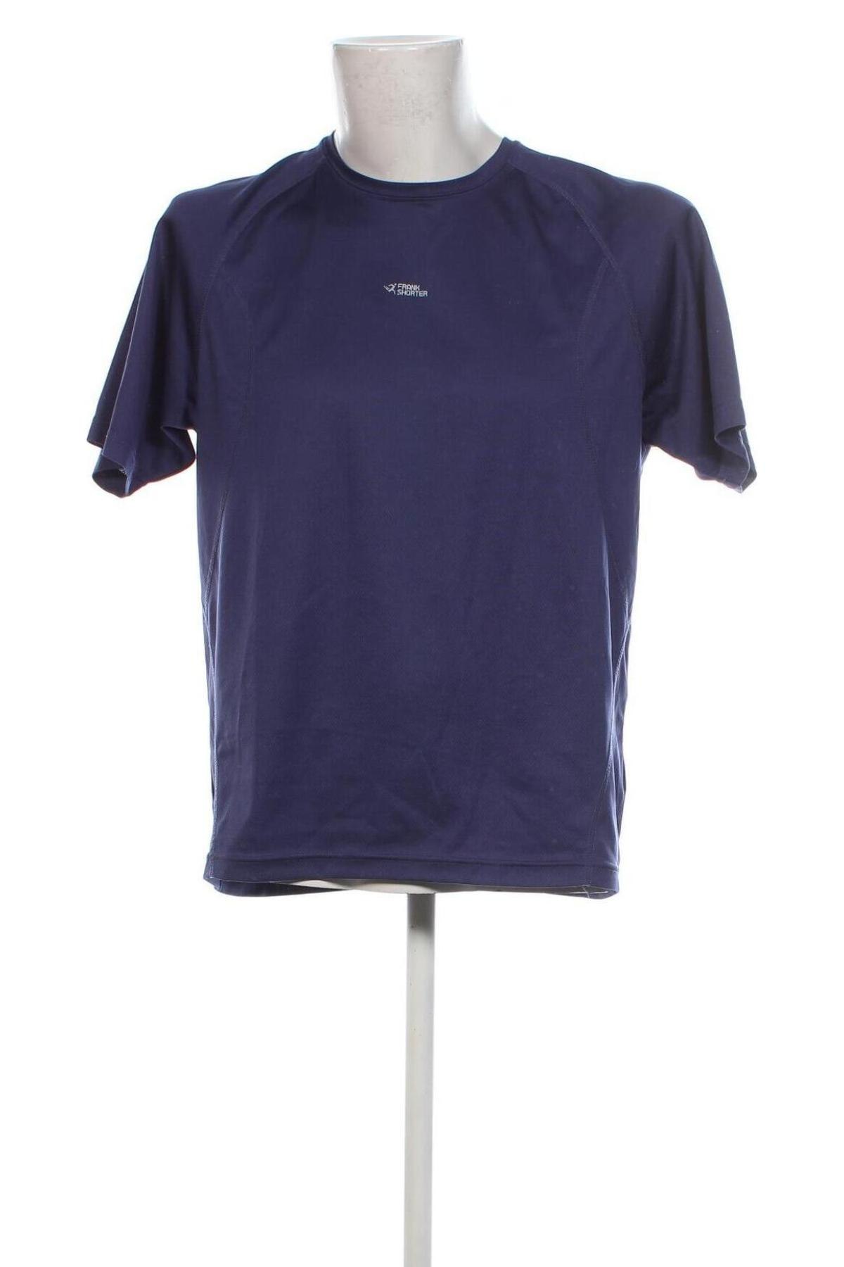 Herren Shirt Frank Shorter, Größe XL, Farbe Blau, Preis 11,17 €