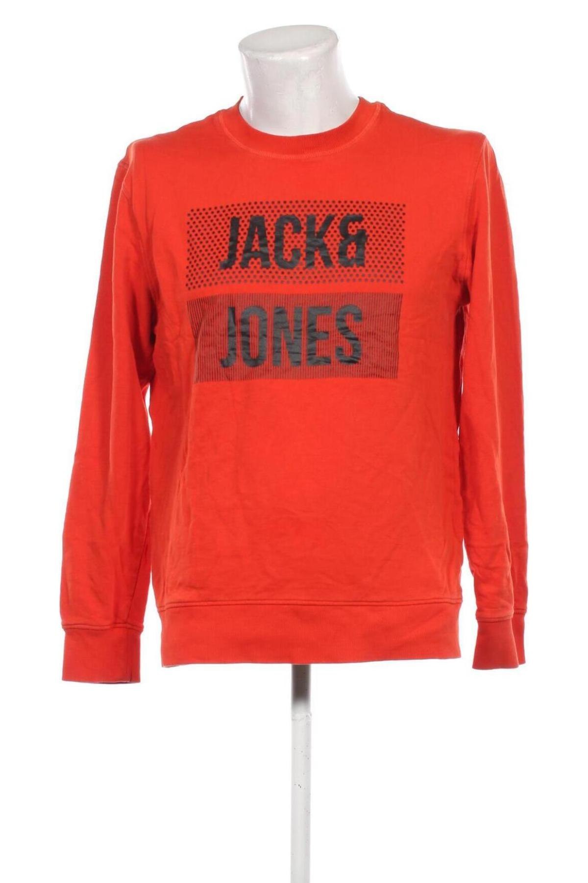 Ανδρική μπλούζα Jack & Jones, Μέγεθος L, Χρώμα Πορτοκαλί, Τιμή 6,99 €