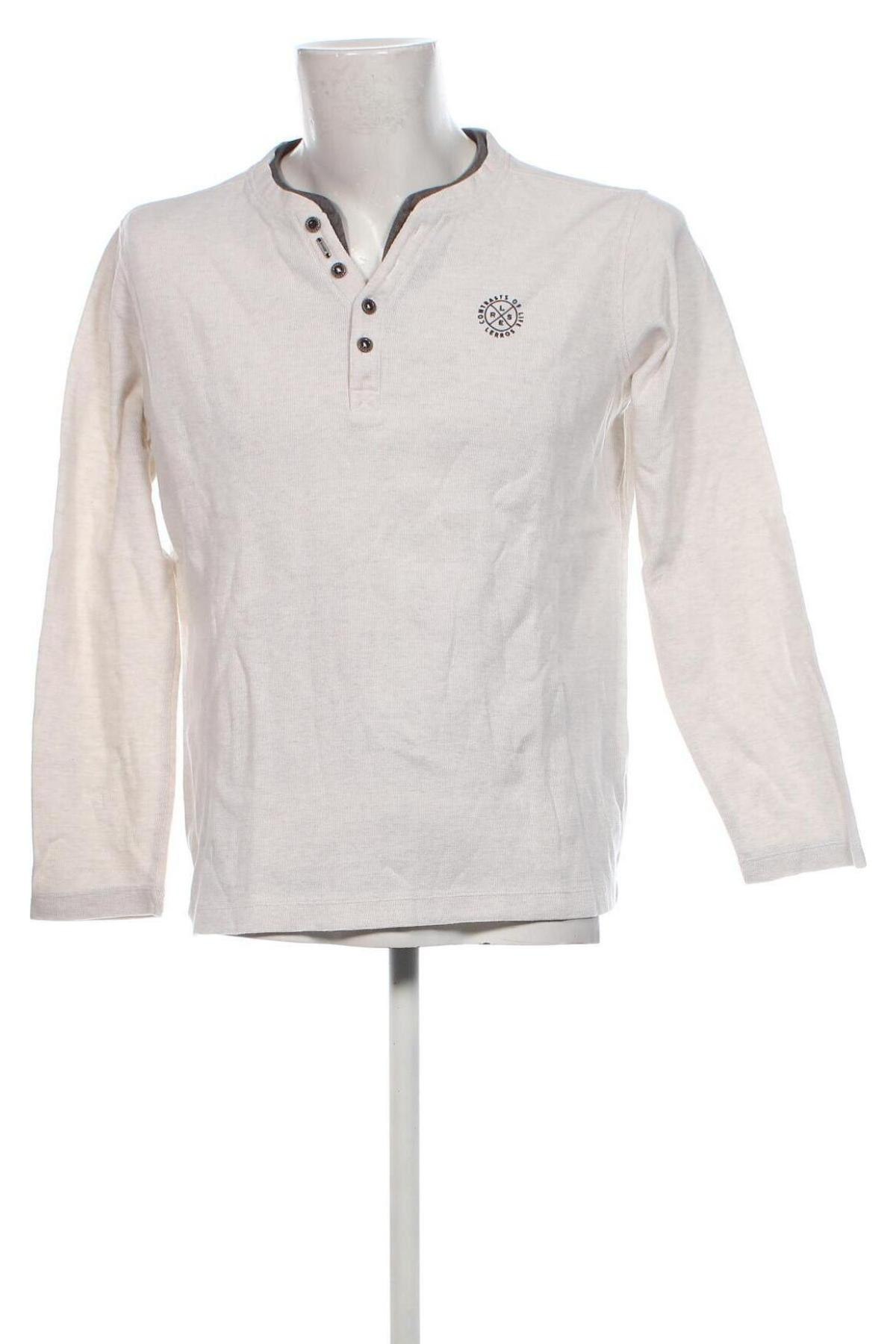 Herren Shirt Lerros, Größe M, Farbe Ecru, Preis 18,99 €