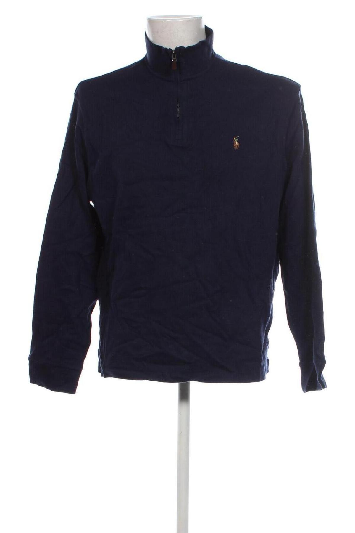 Pánske tričko  Polo By Ralph Lauren, Veľkosť L, Farba Modrá, Cena  42,95 €