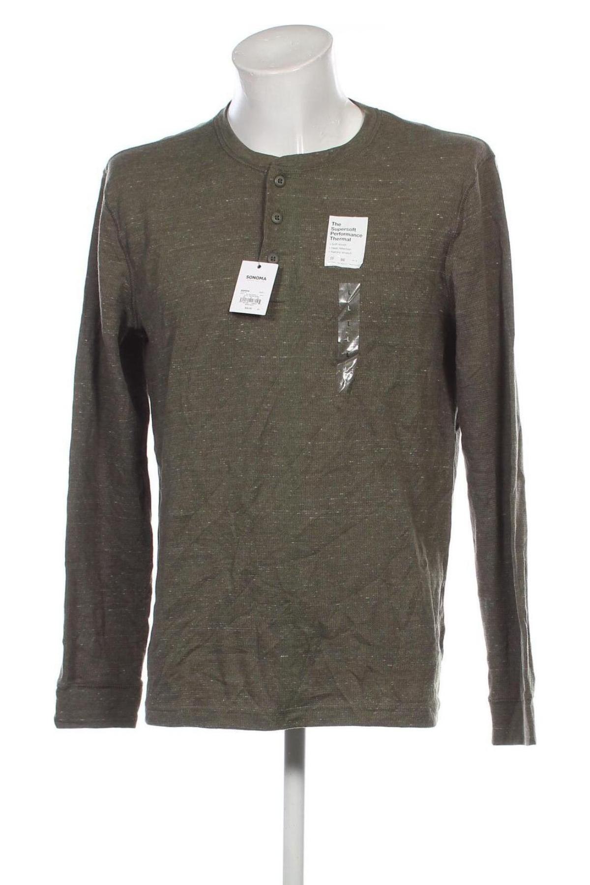 Herren Shirt Sonoma, Größe L, Farbe Grün, Preis 21,99 €