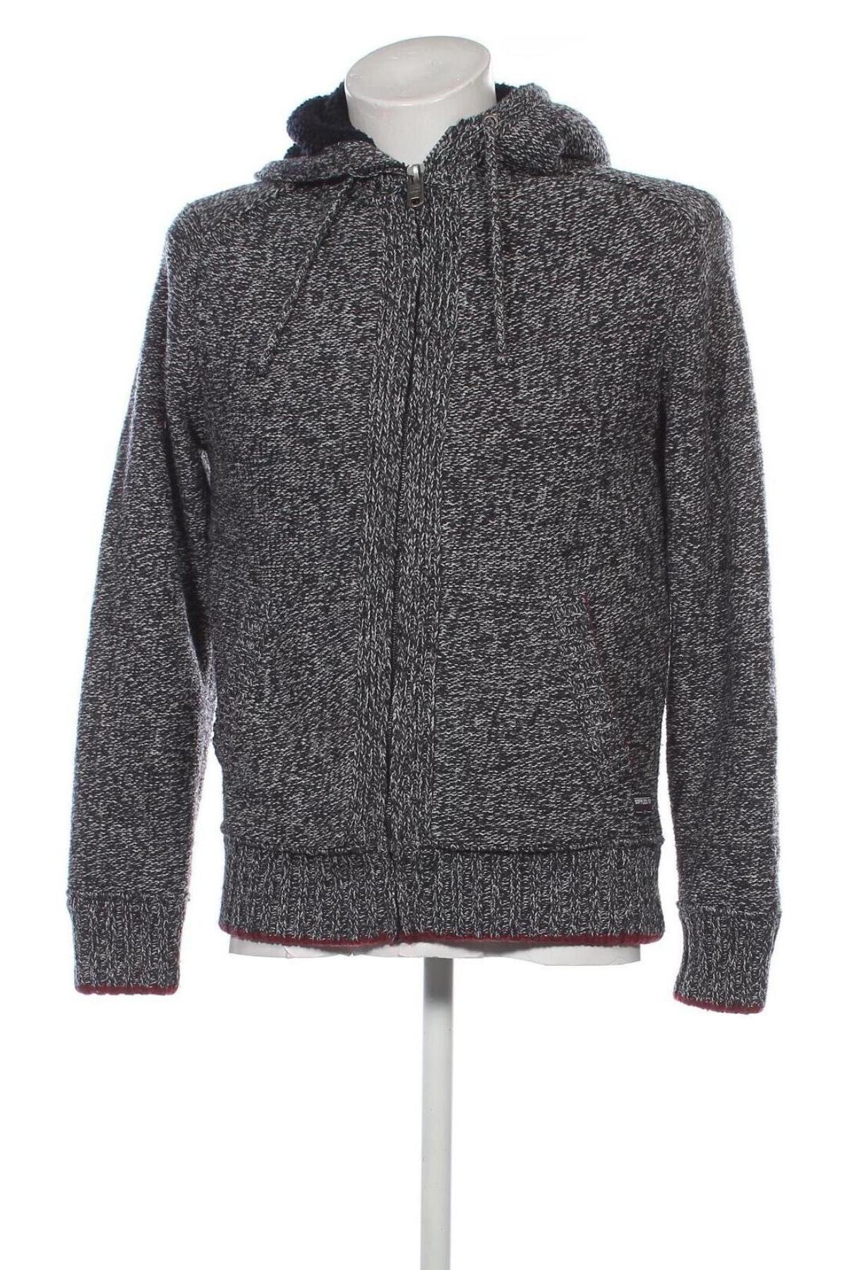 Herren Strickjacke Angelo Litrico, Größe S, Farbe Grau, Preis € 27,49