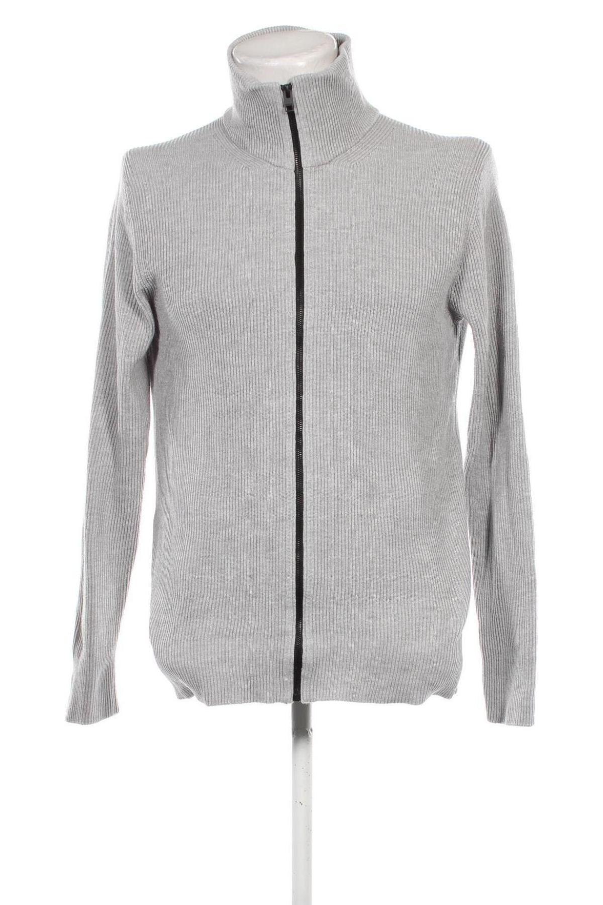 Pánsky kardigán Jack & Jones, Veľkosť XL, Farba Sivá, Cena  23,45 €