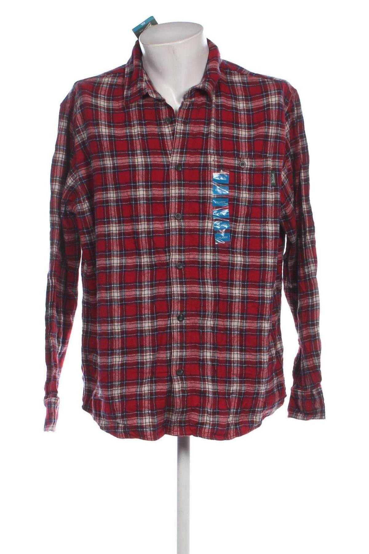 Herrenhemd Woolrich, Größe XXL, Farbe Rot, Preis € 88,49