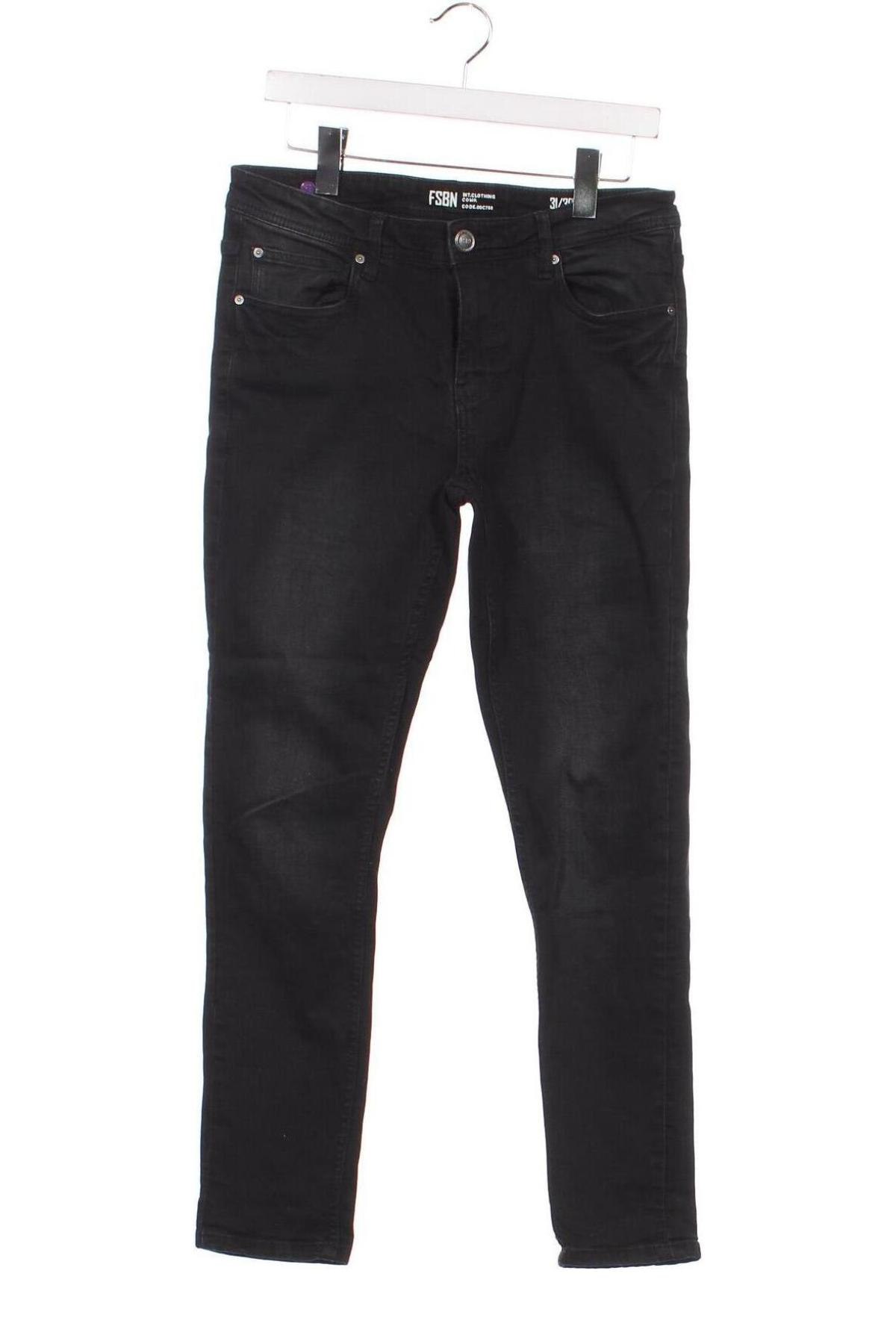 Herren Jeans FSBN, Größe M, Farbe Schwarz, Preis 19,85 €