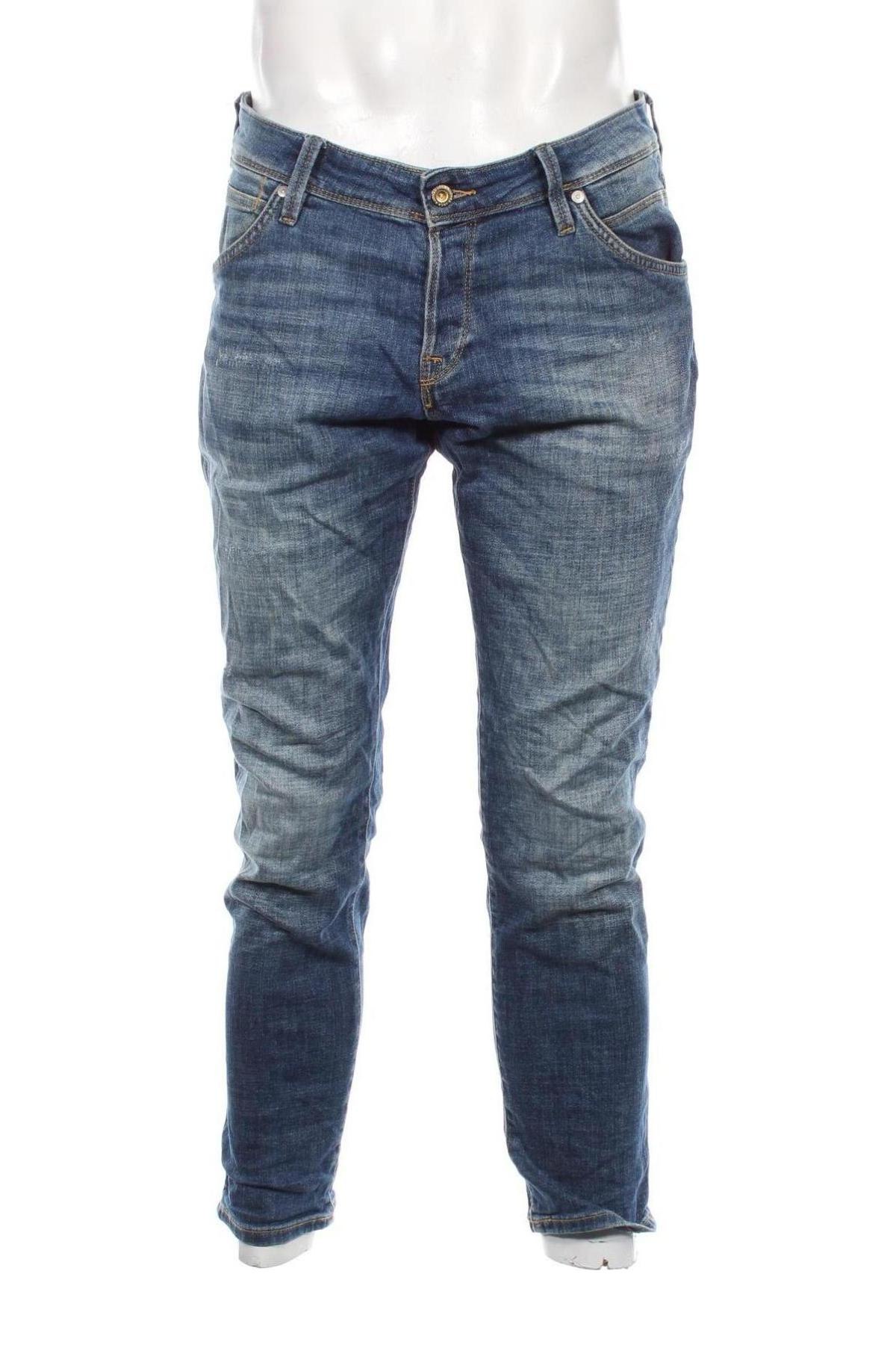 Blugi de bărbați Jack & Jones, Mărime L, Culoare Albastru, Preț 157,99 Lei