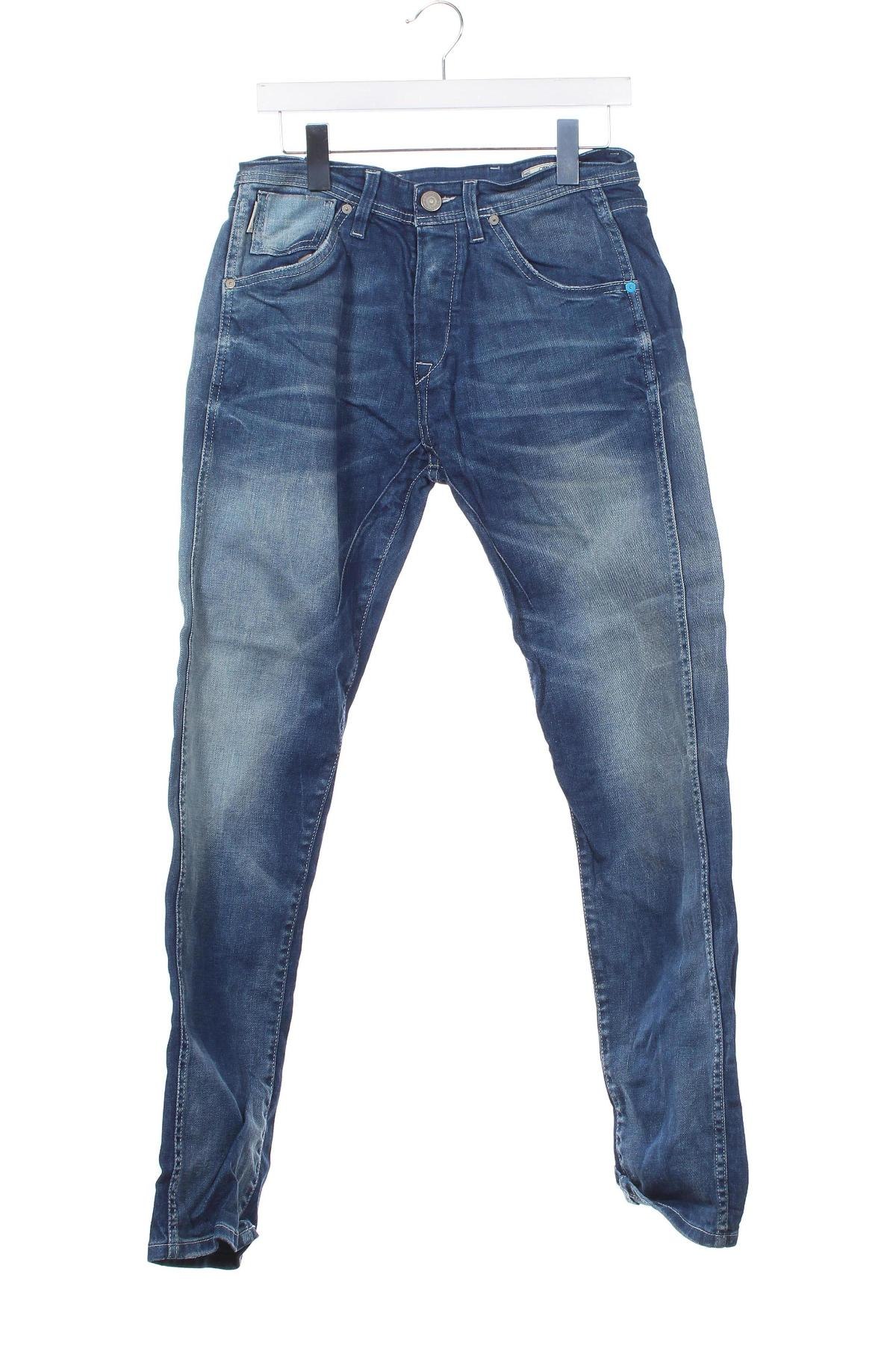 Męskie jeansy Jack & Jones, Rozmiar S, Kolor Niebieski, Cena 69,99 zł