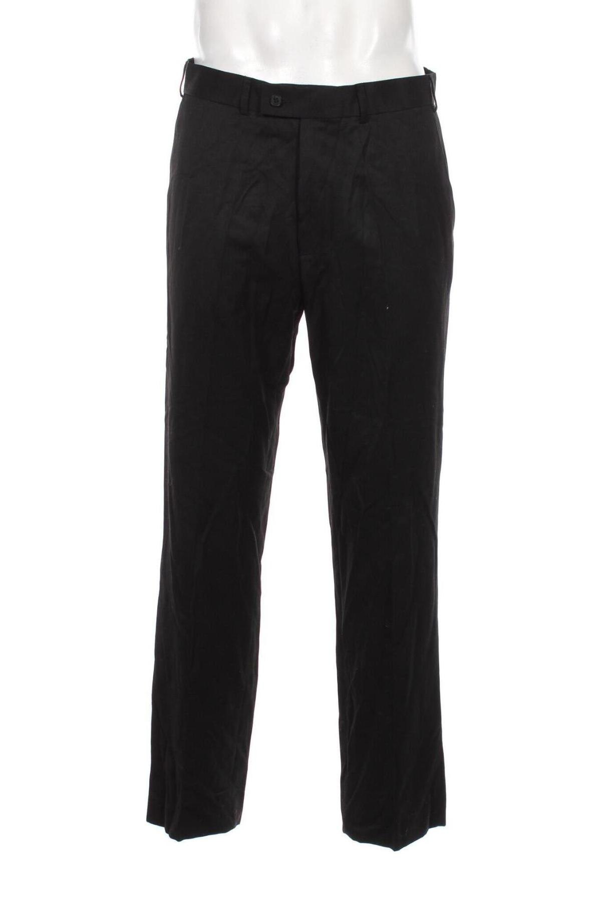 Pantaloni de bărbați Brook Taverner, Mărime L, Culoare Negru, Preț 58,99 Lei