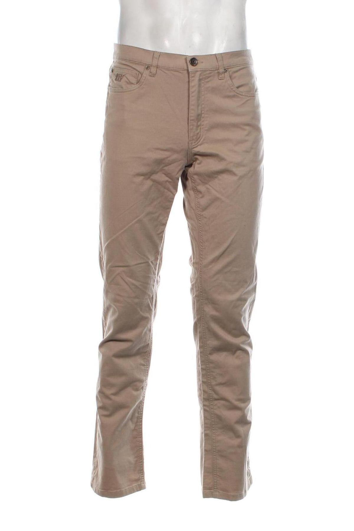 Herrenhose Henry Cotton's, Größe L, Farbe Braun, Preis 34,78 €