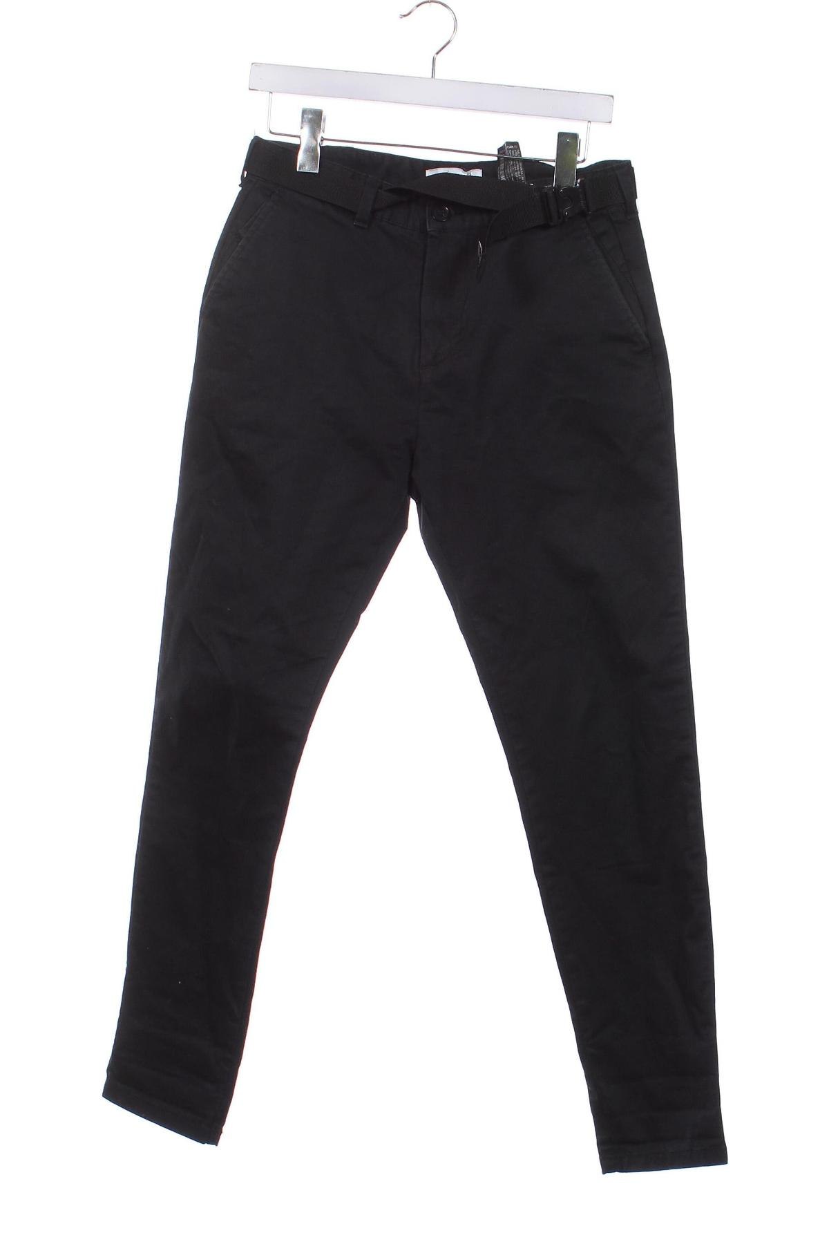 Pantaloni de bărbați Pull&Bear, Mărime S, Culoare Negru, Preț 59,99 Lei