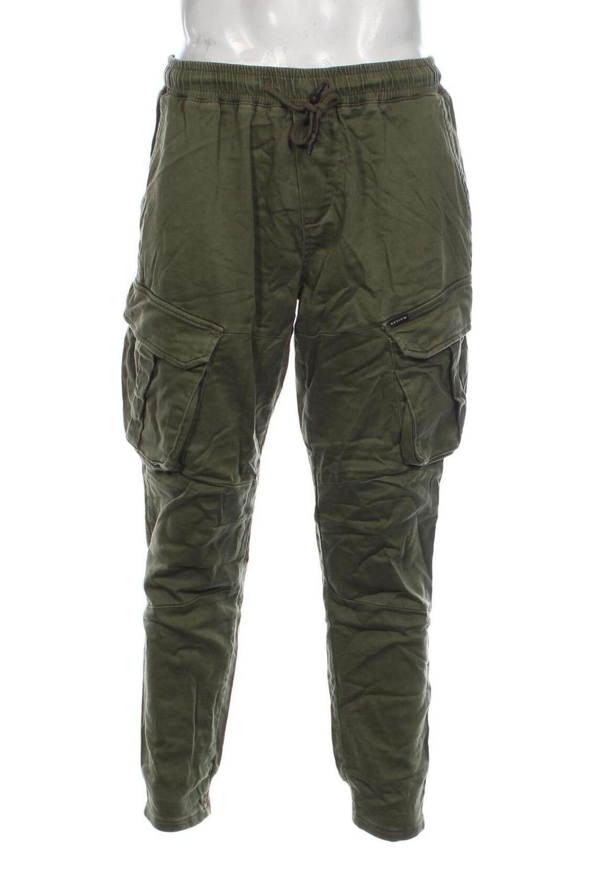 Pantaloni de bărbați Review, Mărime XL, Culoare Verde, Preț 157,99 Lei