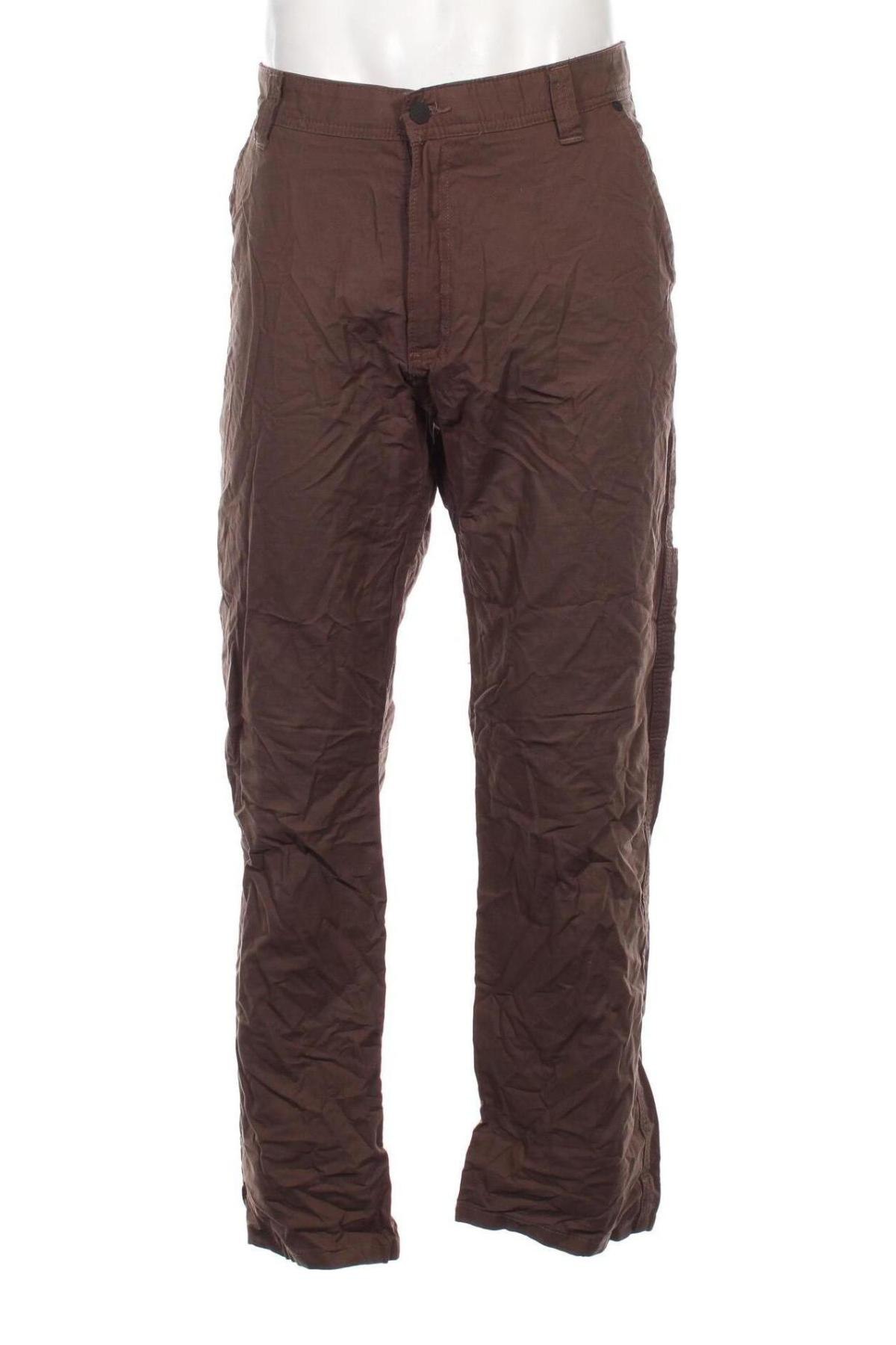 Pantaloni de bărbați Wrangler, Mărime XL, Culoare Maro, Preț 223,99 Lei