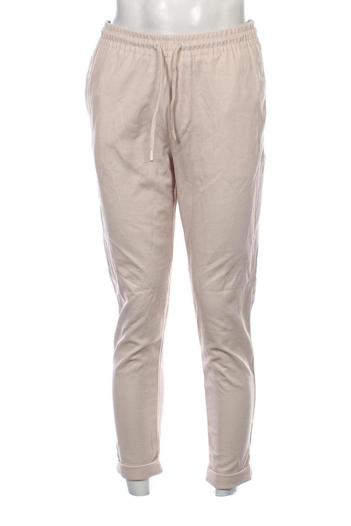 Herrenhose Zara, Größe M, Farbe Beige, Preis € 9,99