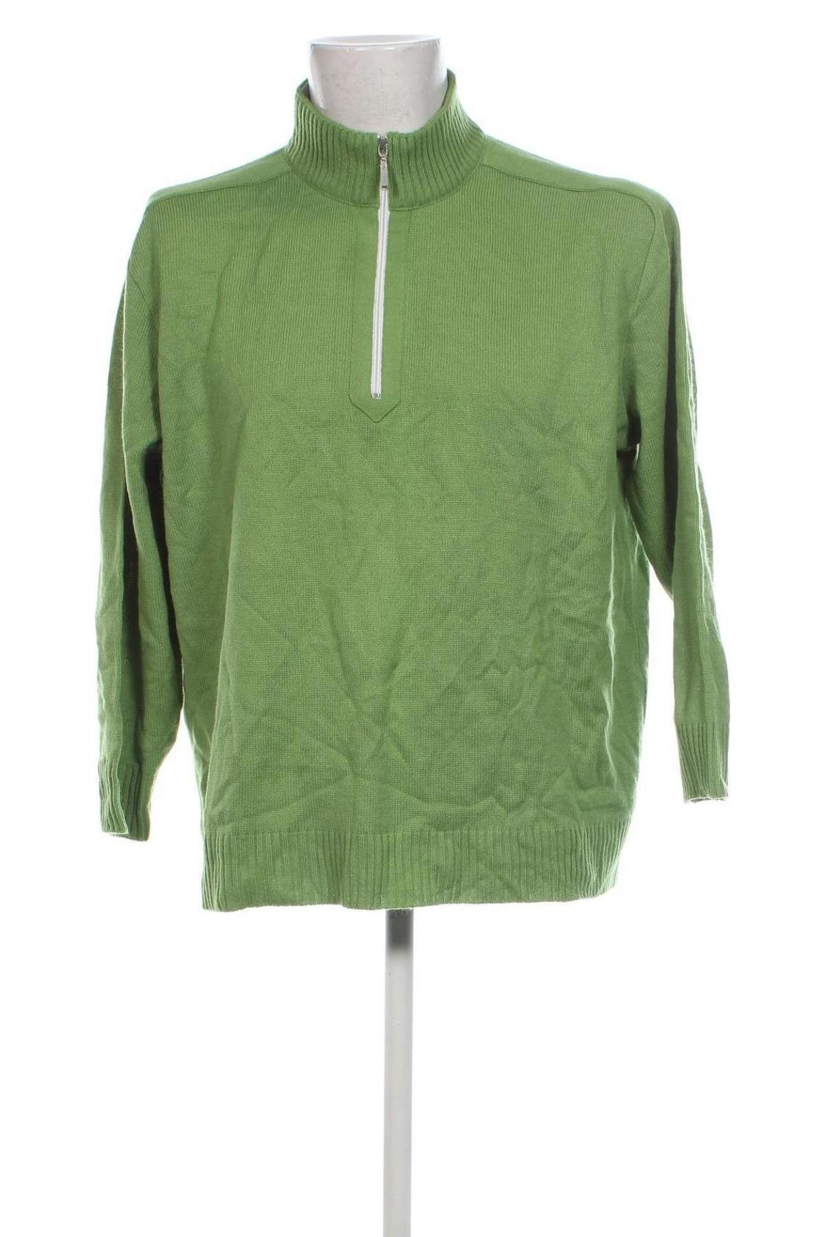 Herrenpullover, Größe L, Farbe Grün, Preis 14,99 €