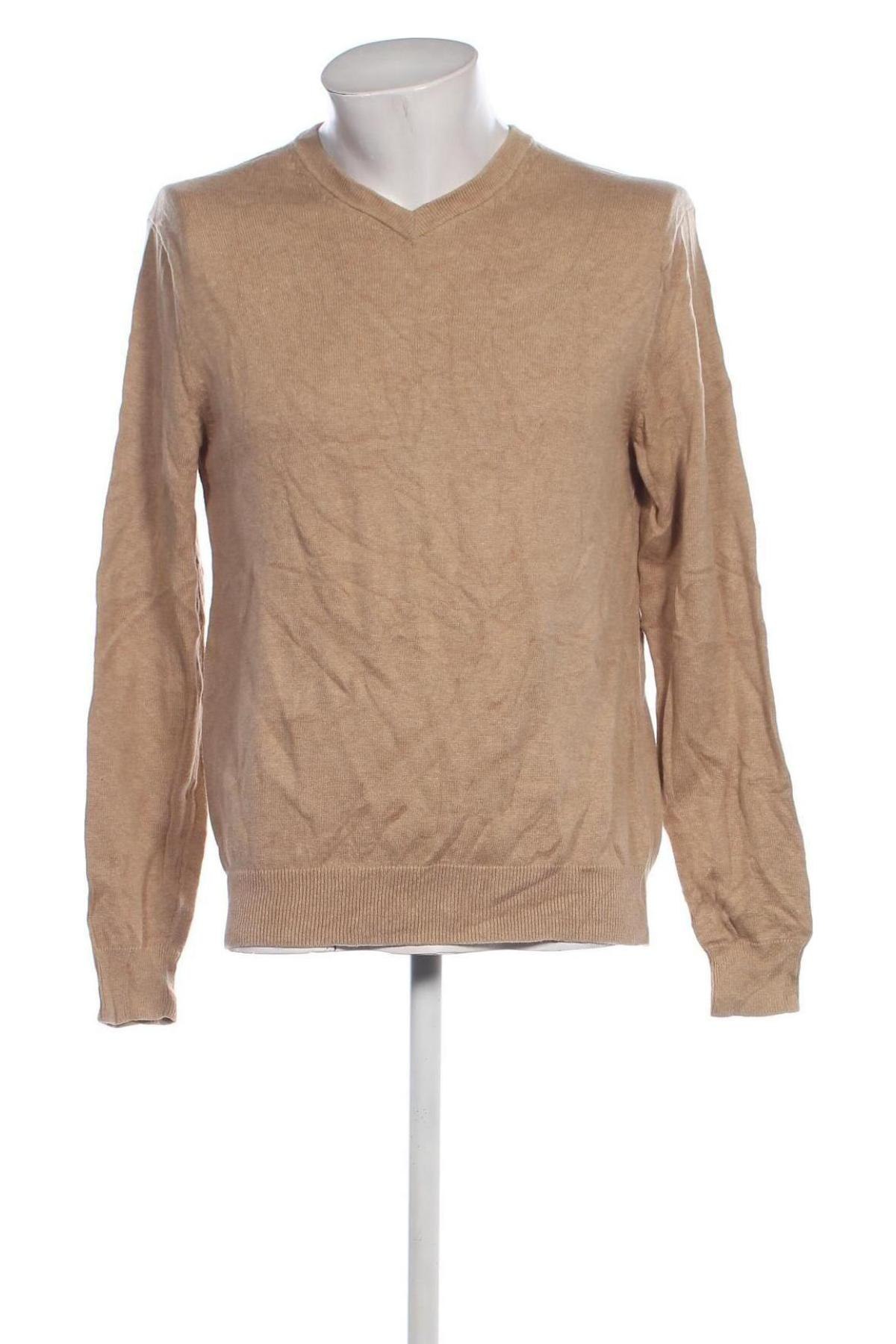 Herrenpullover Amazon Essentials, Größe M, Farbe Beige, Preis 14,99 €