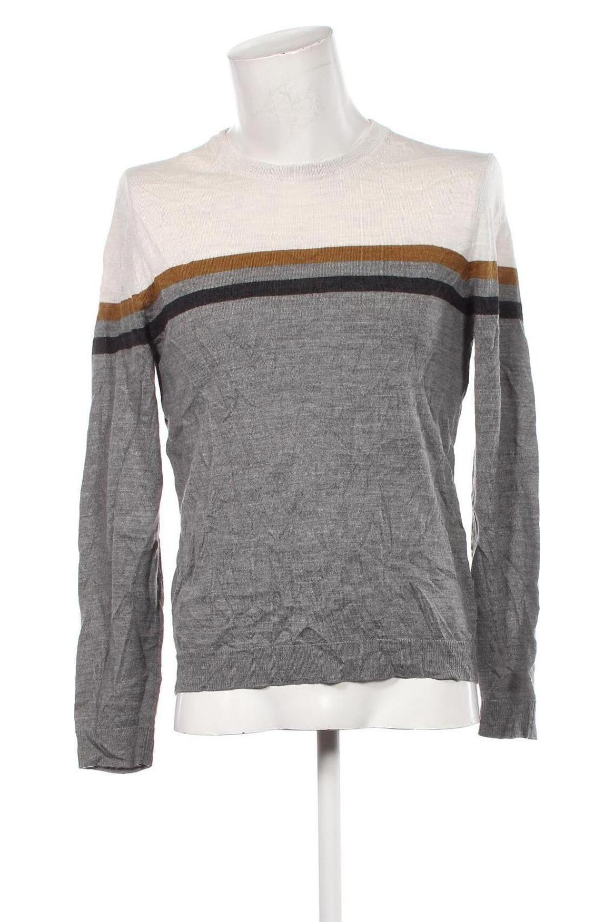 Herrenpullover Apt.9, Größe M, Farbe Grau, Preis 24,99 €