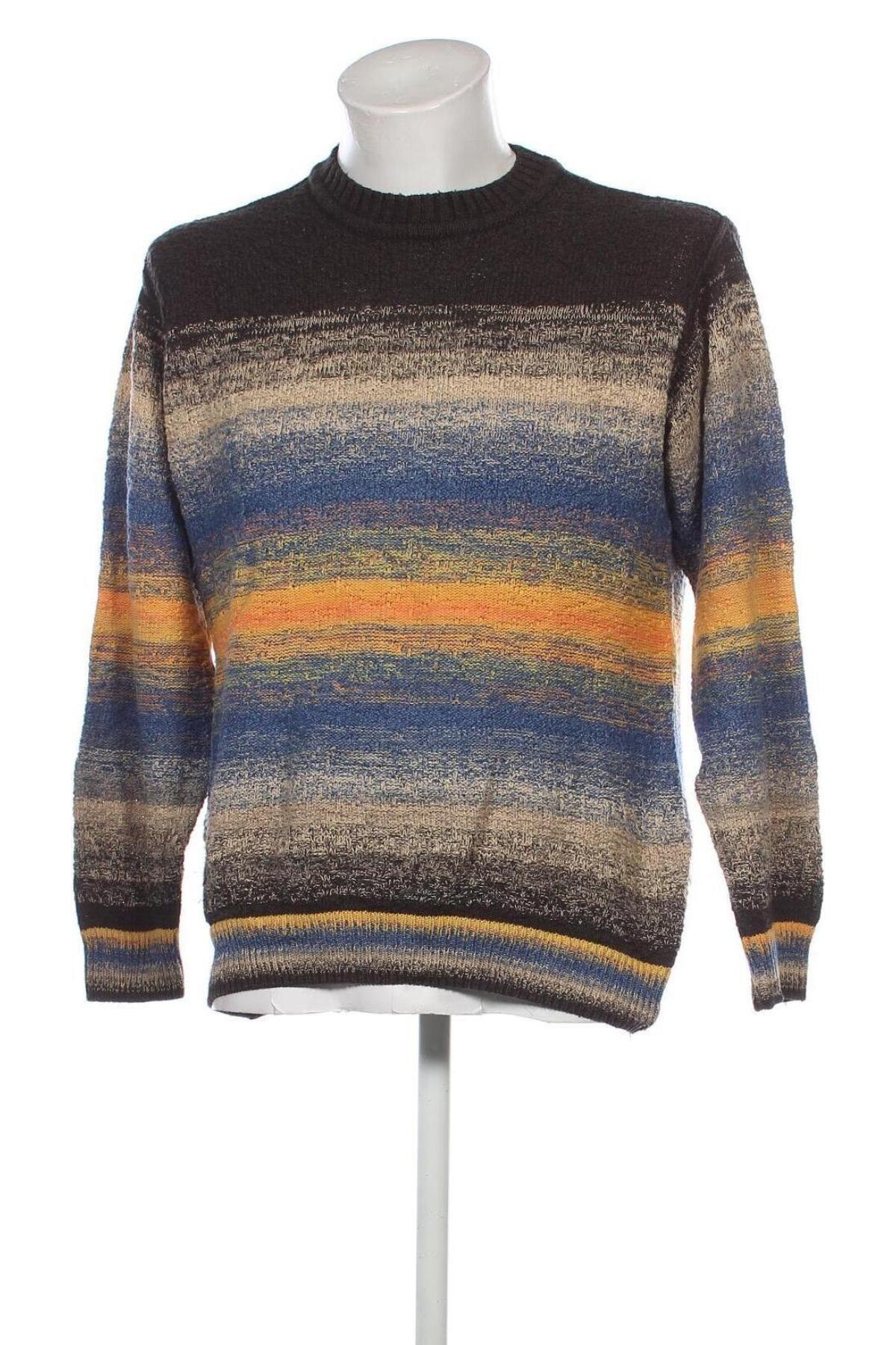 Herrenpullover Carlo Colucci, Größe L, Farbe Mehrfarbig, Preis 43,49 €