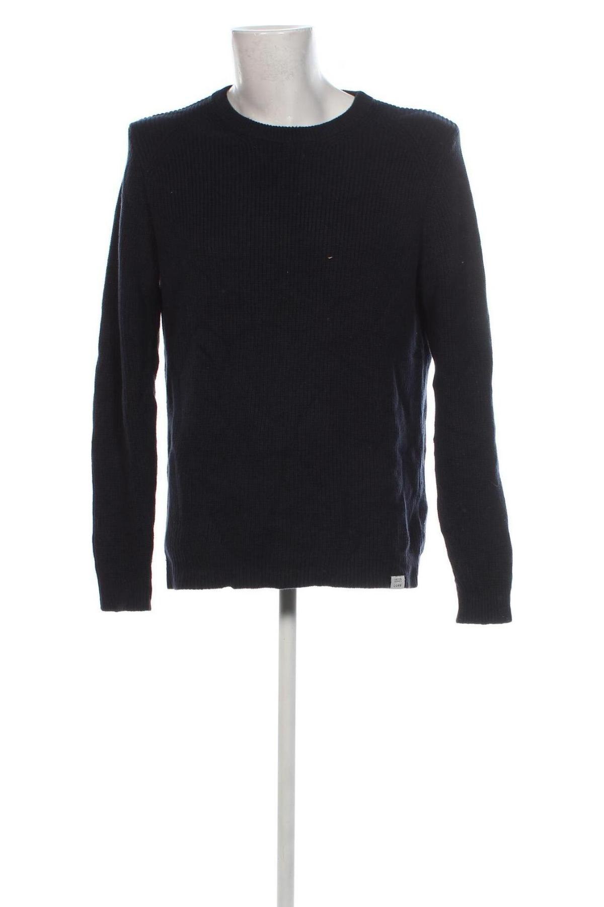 Męski sweter Core By Jack & Jones, Rozmiar XL, Kolor Niebieski, Cena 108,99 zł