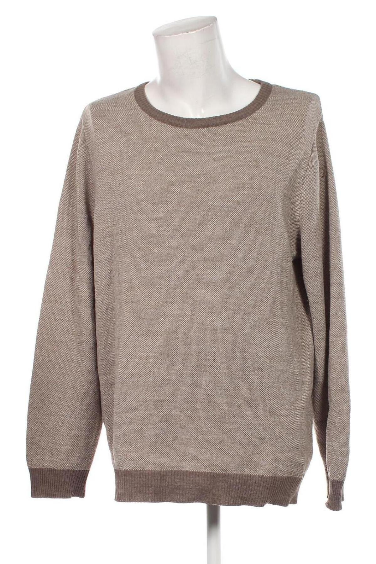 Herrenpullover Defacto, Größe XXL, Farbe Beige, Preis 24,99 €