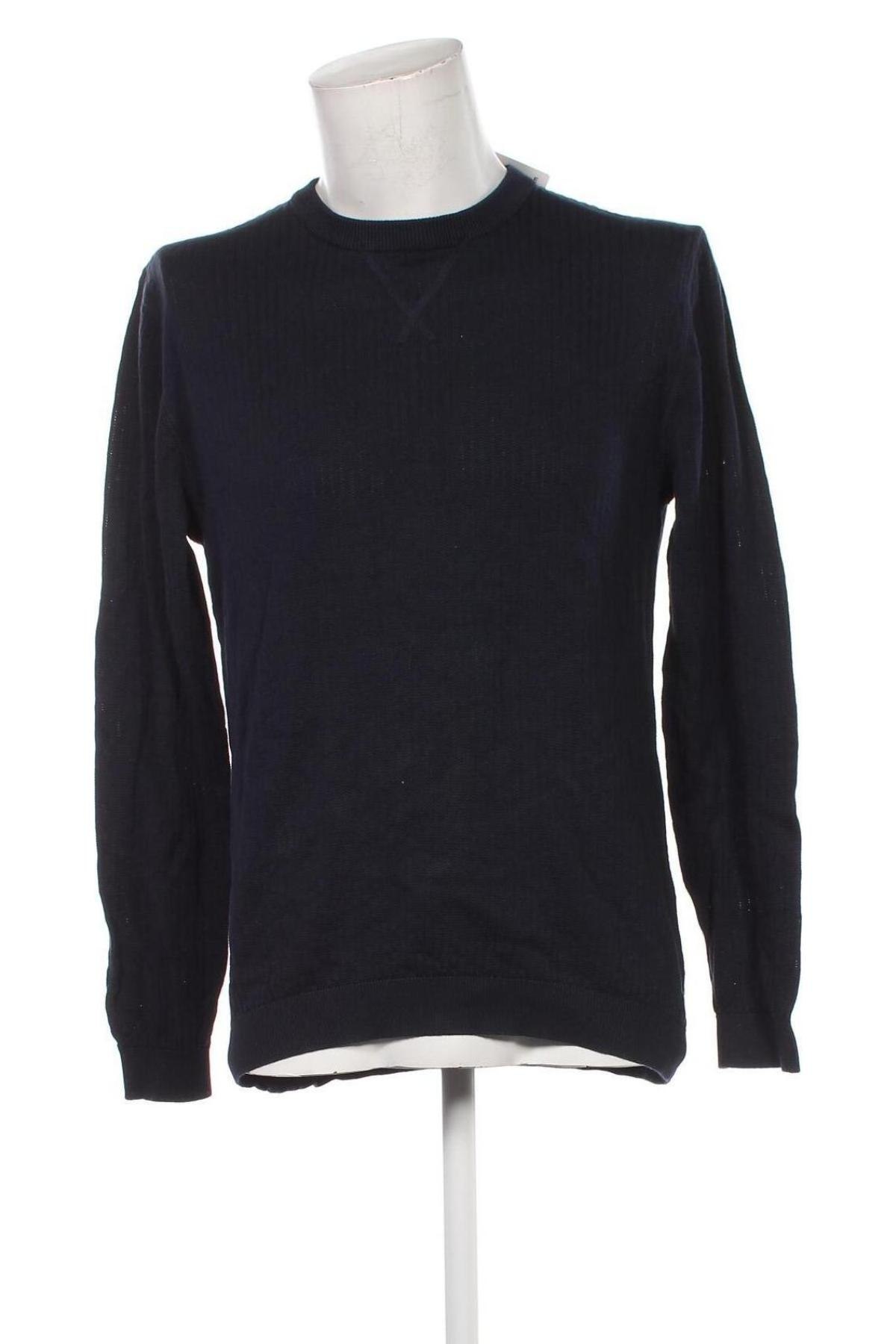 Męski sweter Edc By Esprit, Rozmiar L, Kolor Niebieski, Cena 153,99 zł