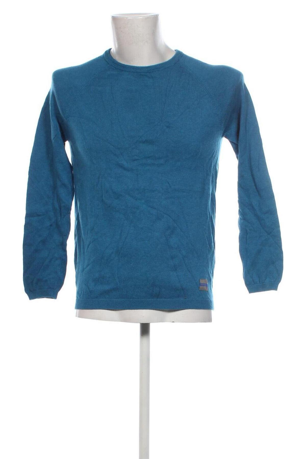 Herrenpullover Effect, Größe M, Farbe Blau, Preis 24,99 €