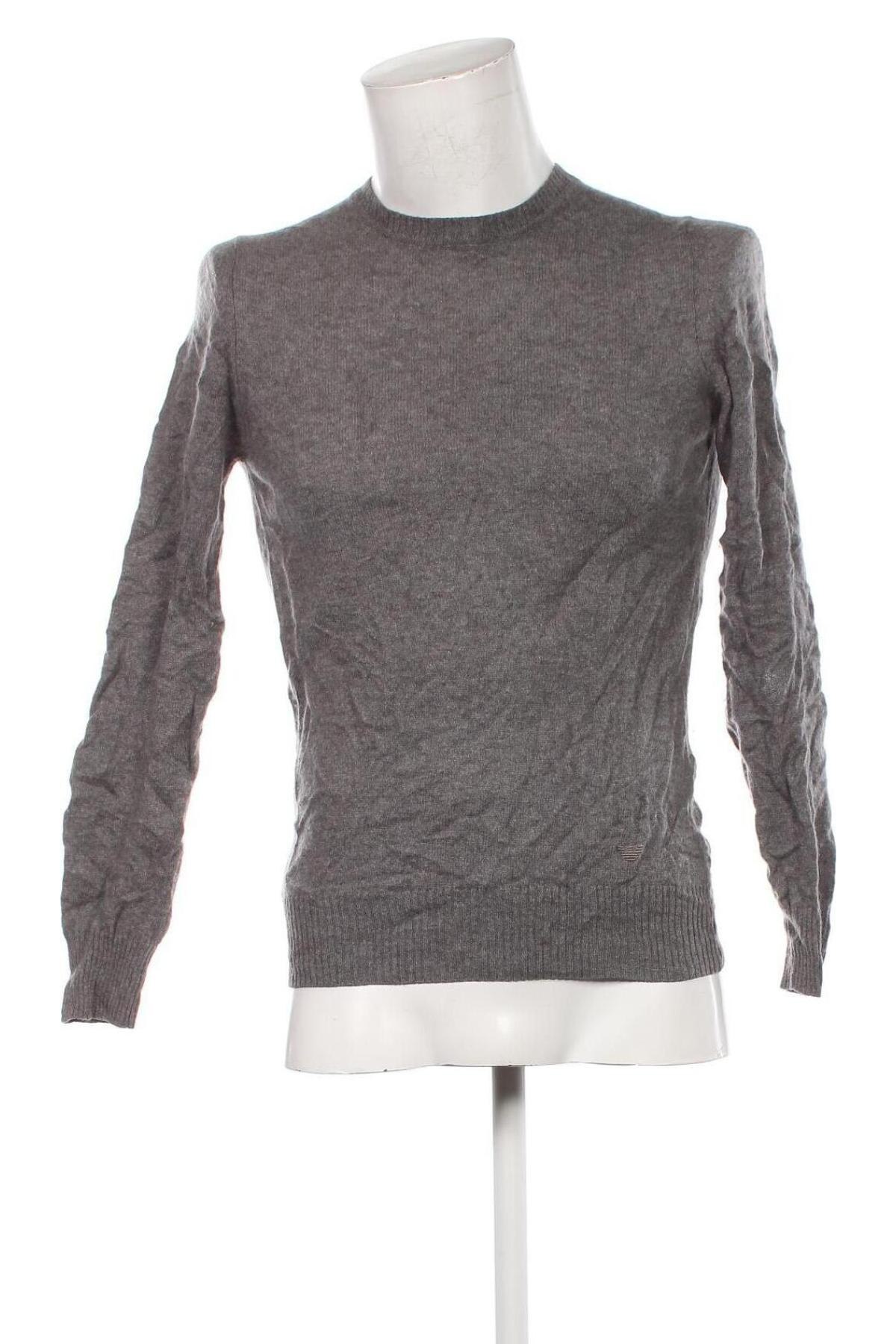 Herrenpullover Emporio Armani, Größe S, Farbe Grau, Preis 128,99 €