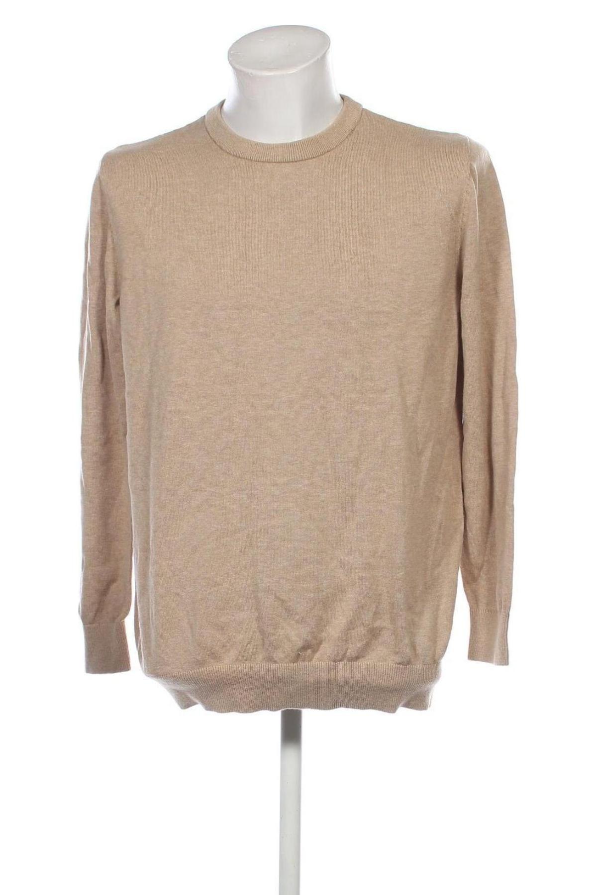 Herrenpullover Engelbert Strauss, Größe L, Farbe Beige, Preis 33,99 €